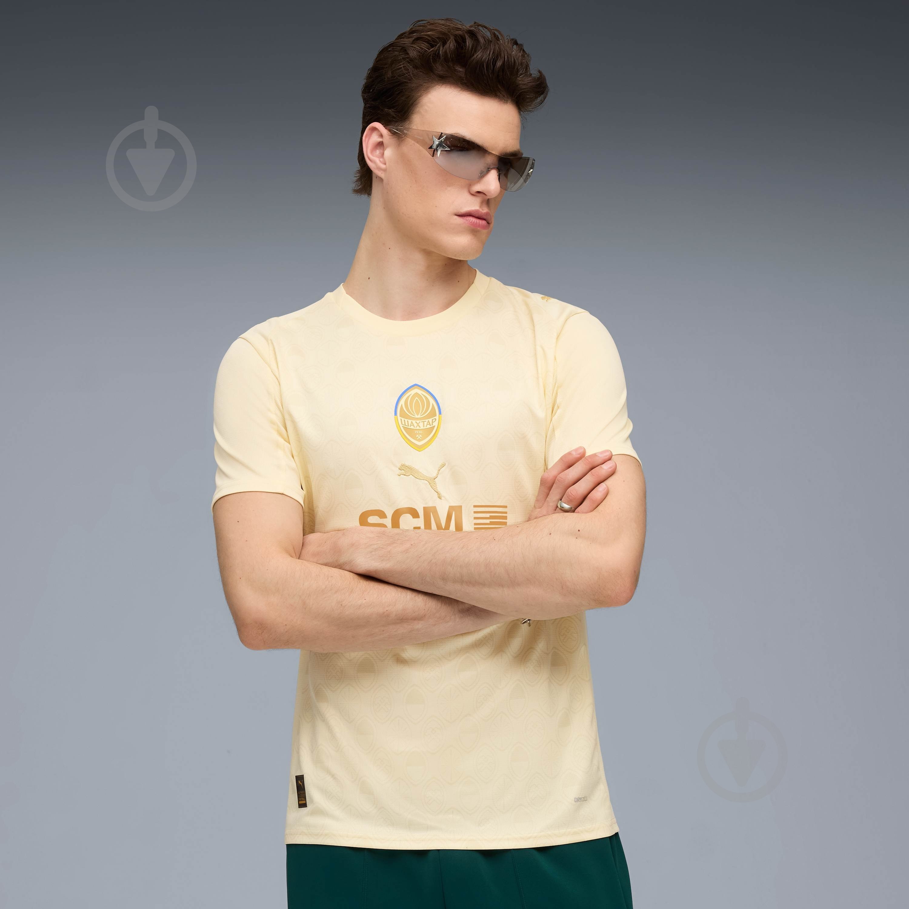 Футболка Puma FCSD Third Jersey Replica w/o Sponsor Cr 77971403 р.M бежевий - фото 1 Футболка Puma FCSD Third Jersey Replica w/o Sponsor Cr 77971403 р.M бежевий - фото 1