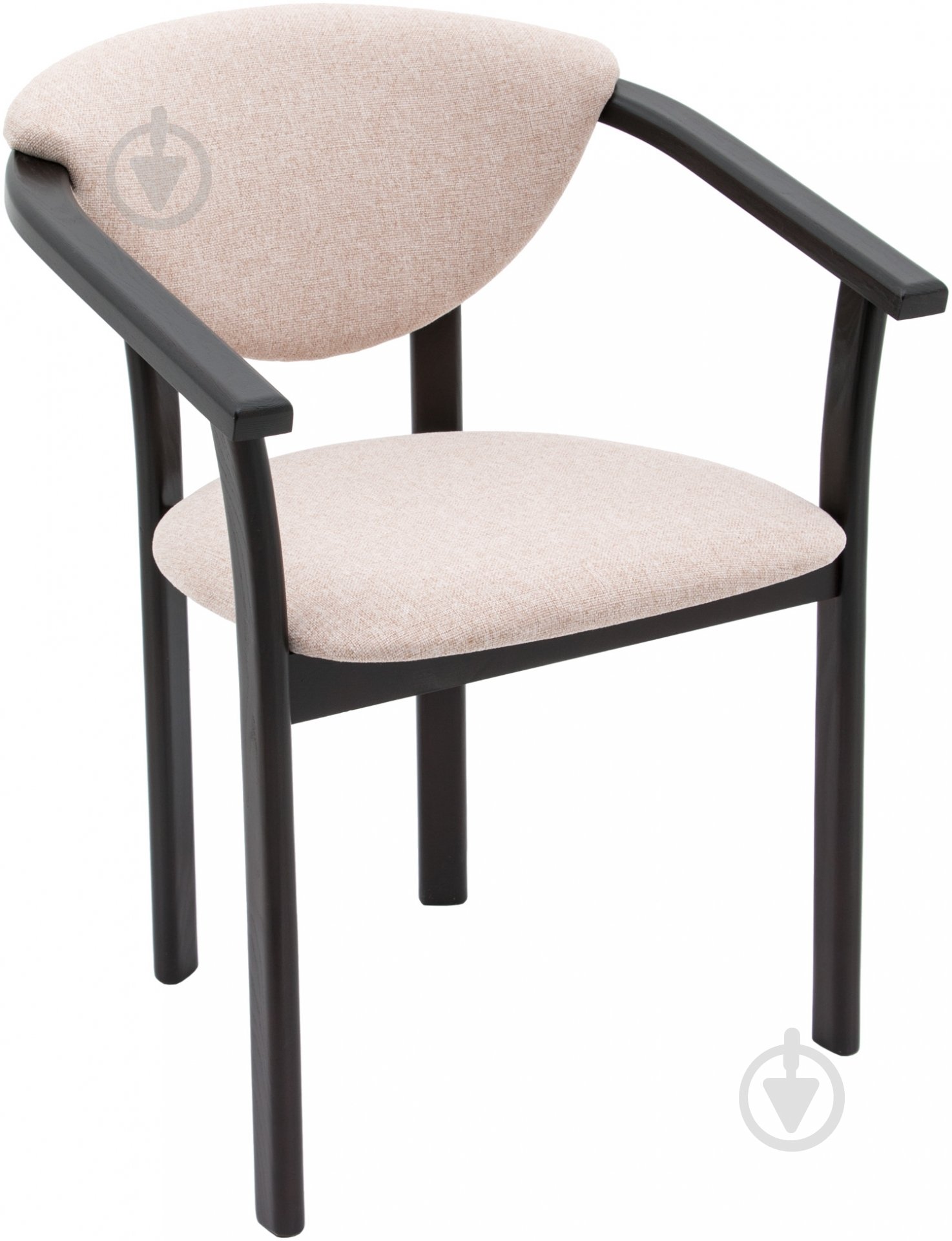 Стул обеденный РПМК Алексис орех темный/молочный - фото 1 Стул обеденный РПМК Алексис орех темный/молочный - фото 1