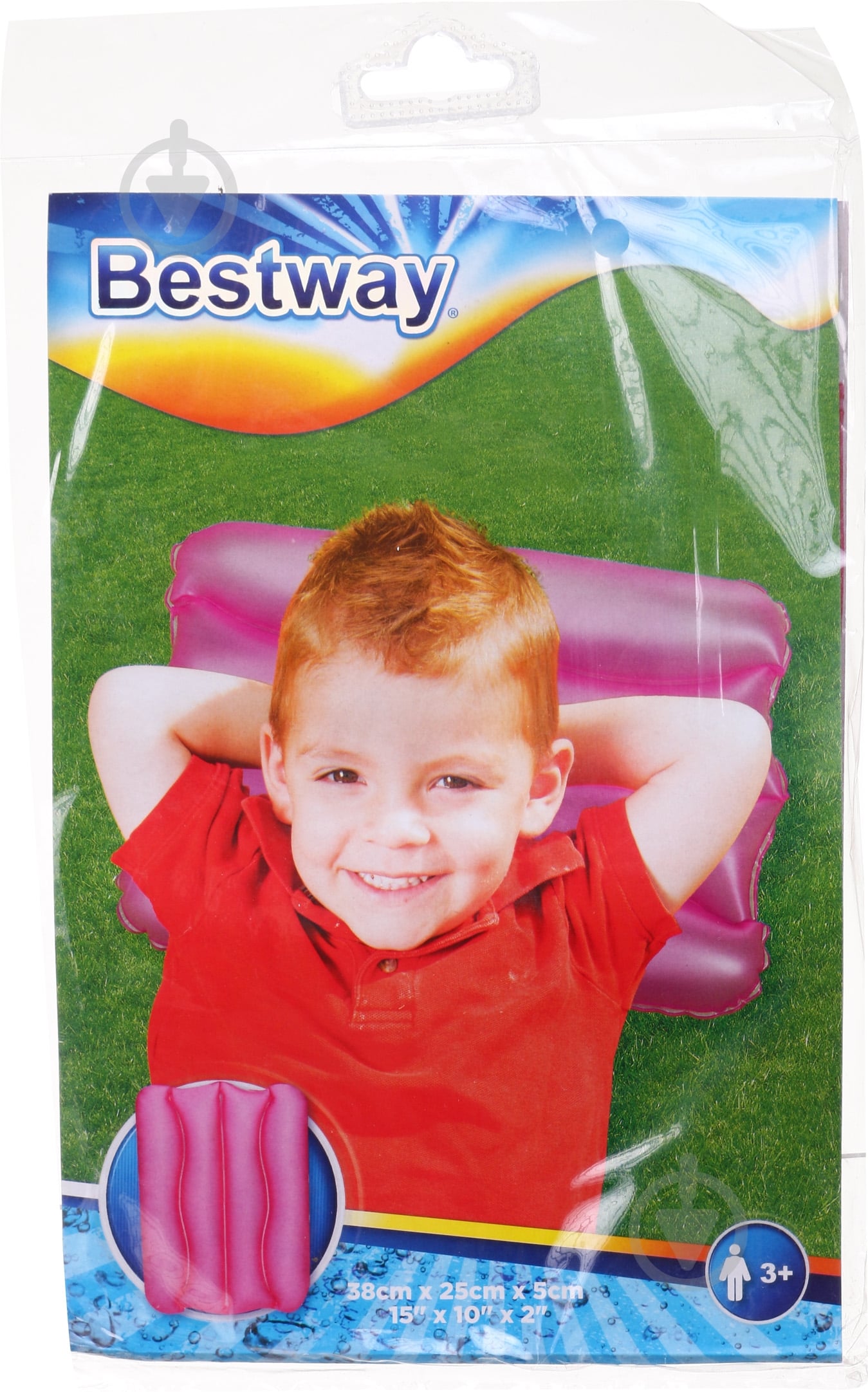 Подушка надувна 25х38 см Inflatable в асортименті - фото 1 Подушка надувна 25х38 см Inflatable в асортименті - фото 1
