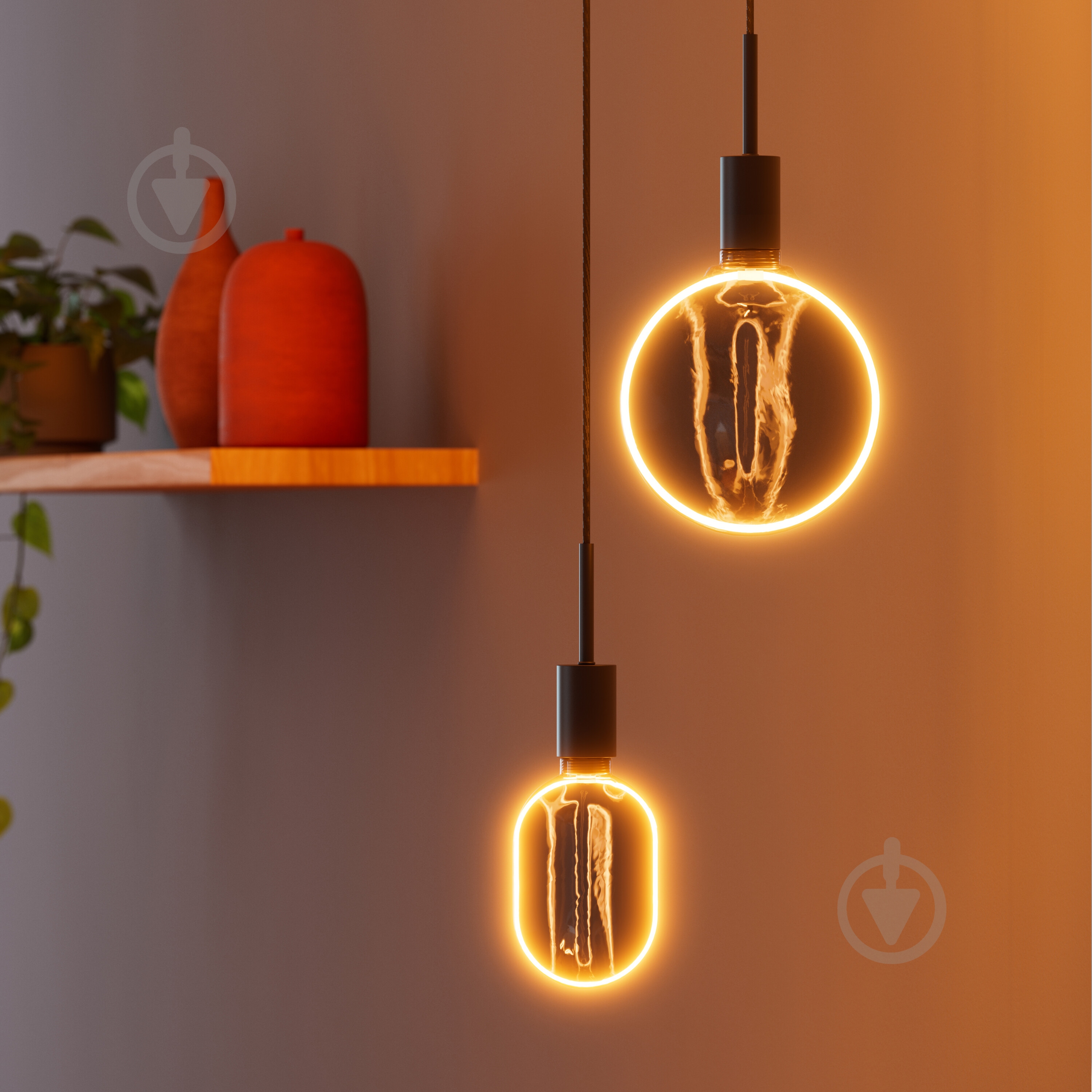 Лампа світлодіодна Ledvance Vintage 1906 Globe 100 Filament O Lamp DIM 1800K Gold 4 Вт E27 1800 К 220 В прозора - фото 9