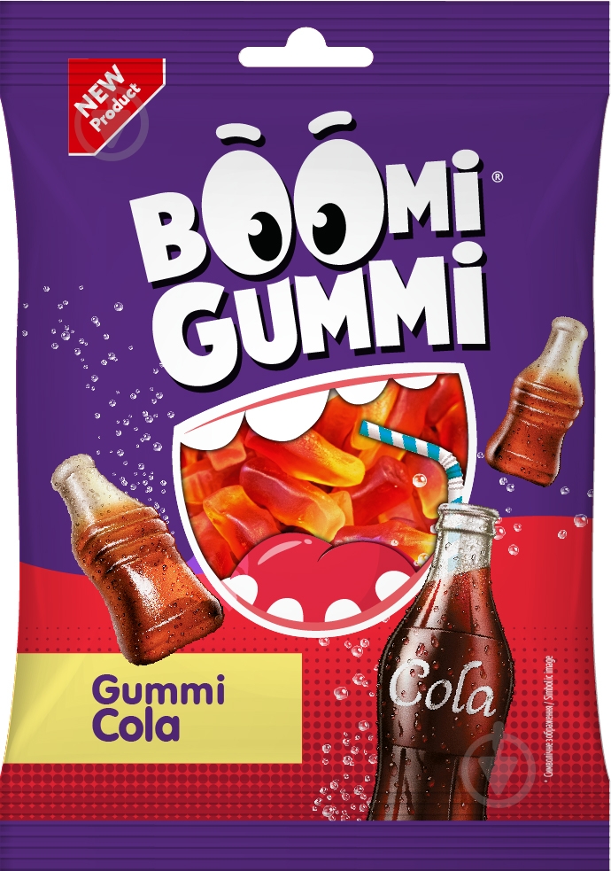 Конфеты желейные Boomi Gumm Cola 70 г - фото 1