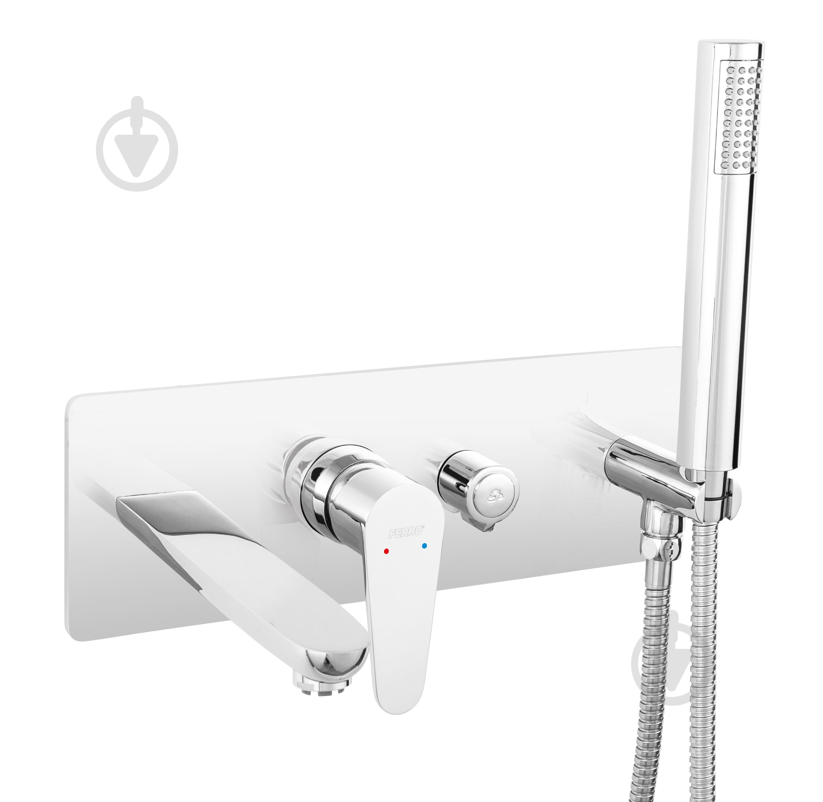 Душевой набор Ferro Algeo BAG11P - фото 1