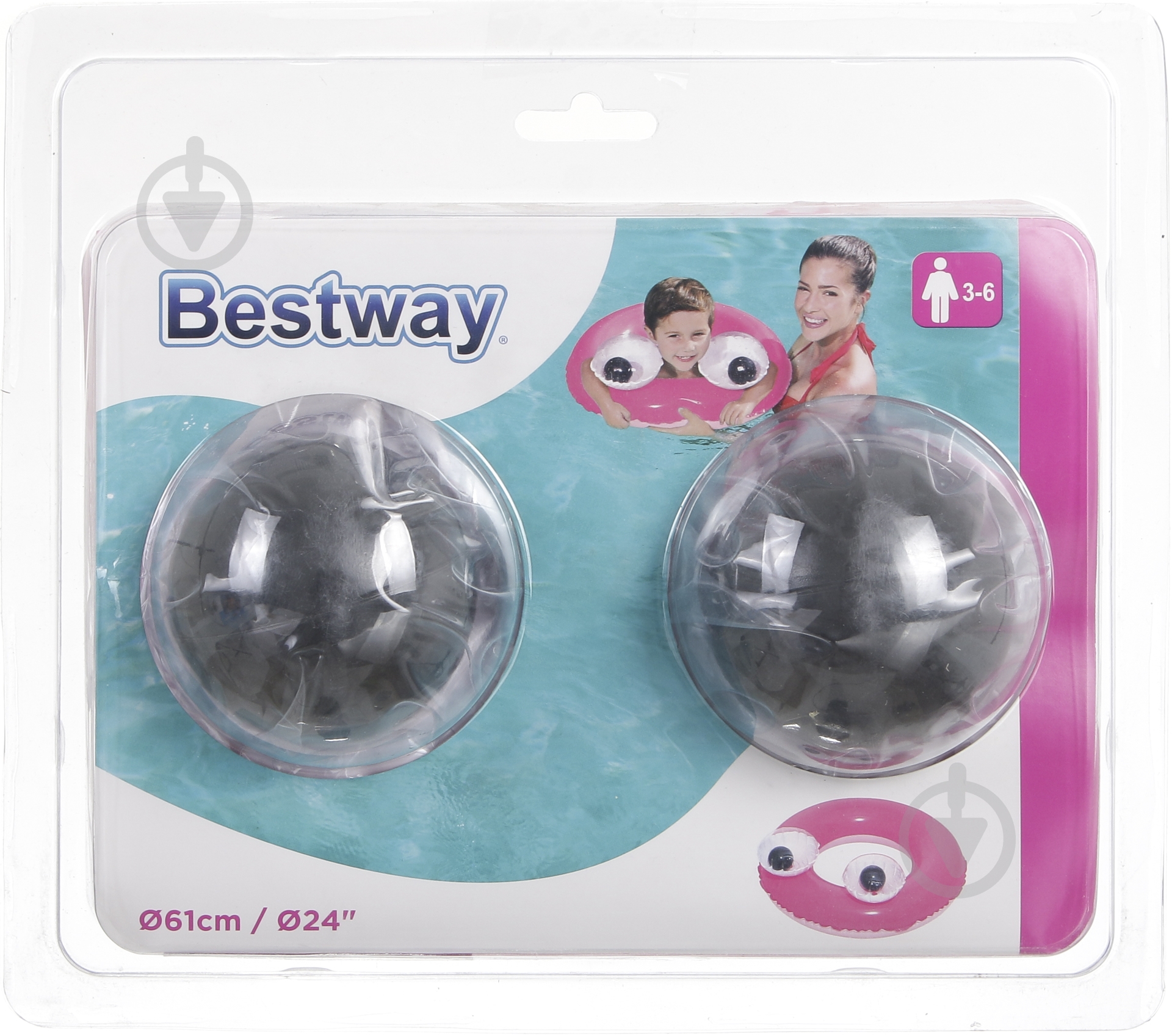 Круг надувной Bestway ø61 Глаза - фото 1