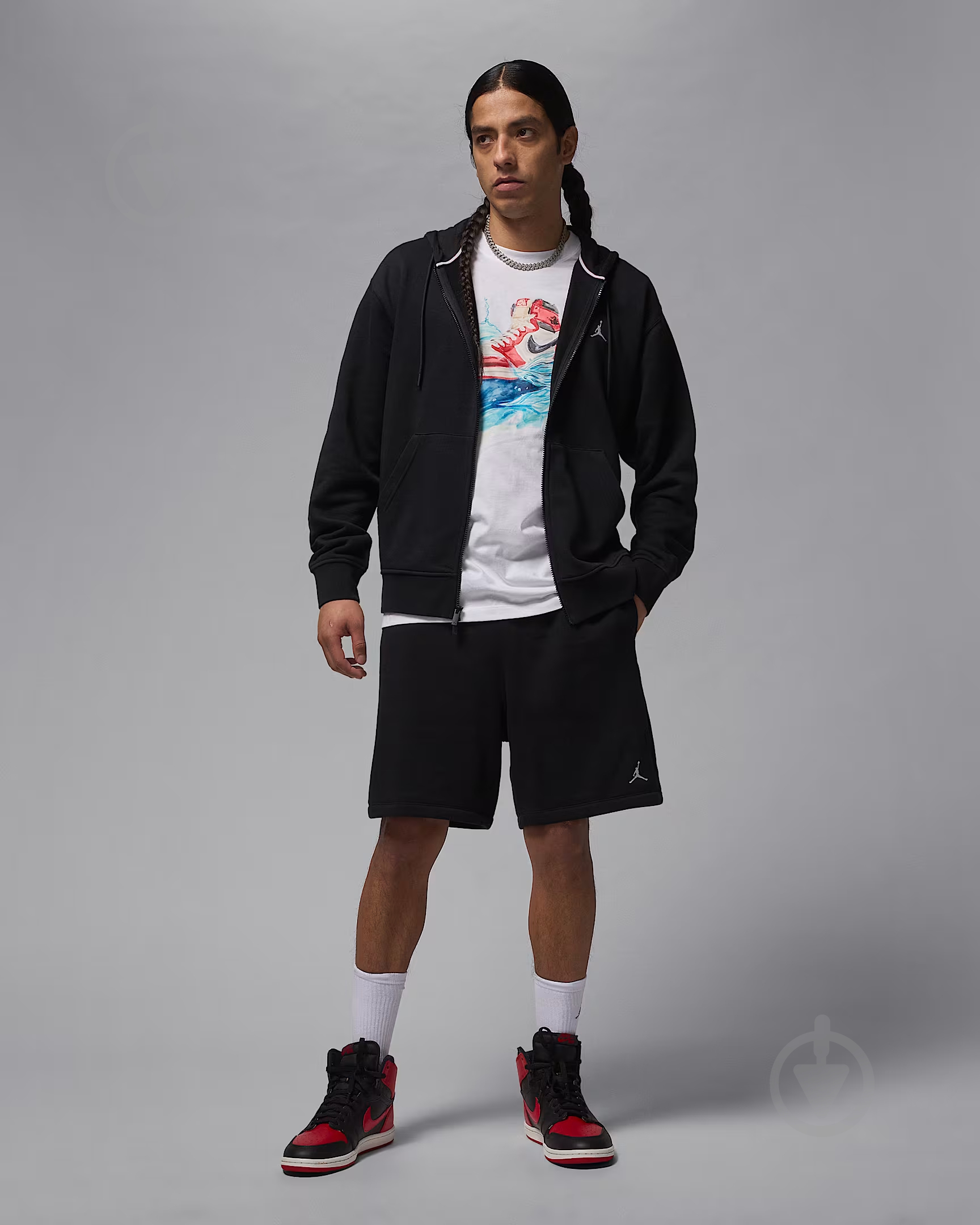 Футболка Jordan M J FLT ESS AJ1 SS CREW IB3355-100 р.M белый - фото 6 Футболка Jordan M J FLT ESS AJ1 SS CREW IB3355-100 р.M белый - фото 6