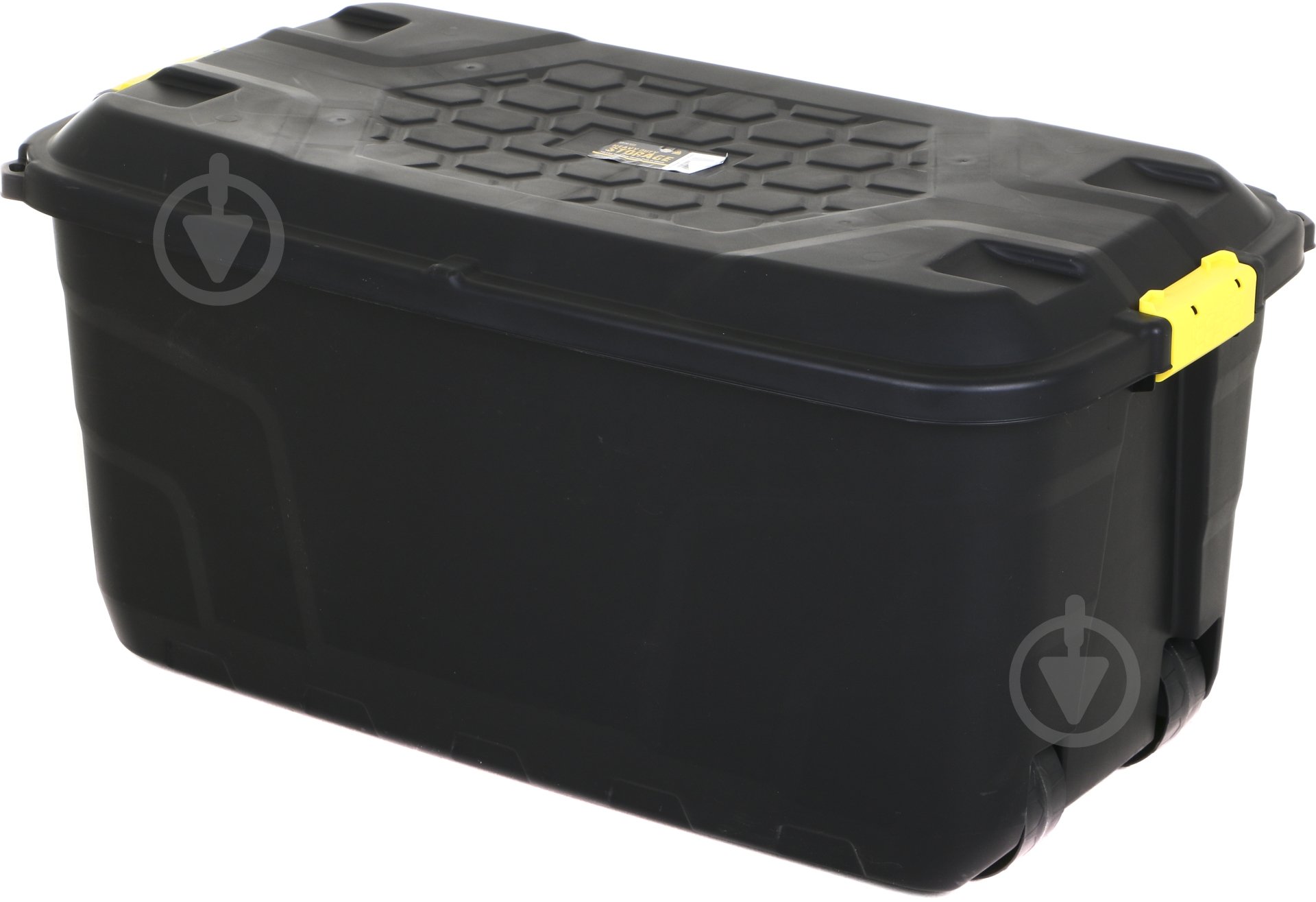 Ящик для зберігання Strata з колесами чорний 145 л 450x940x520 мм - фото 2