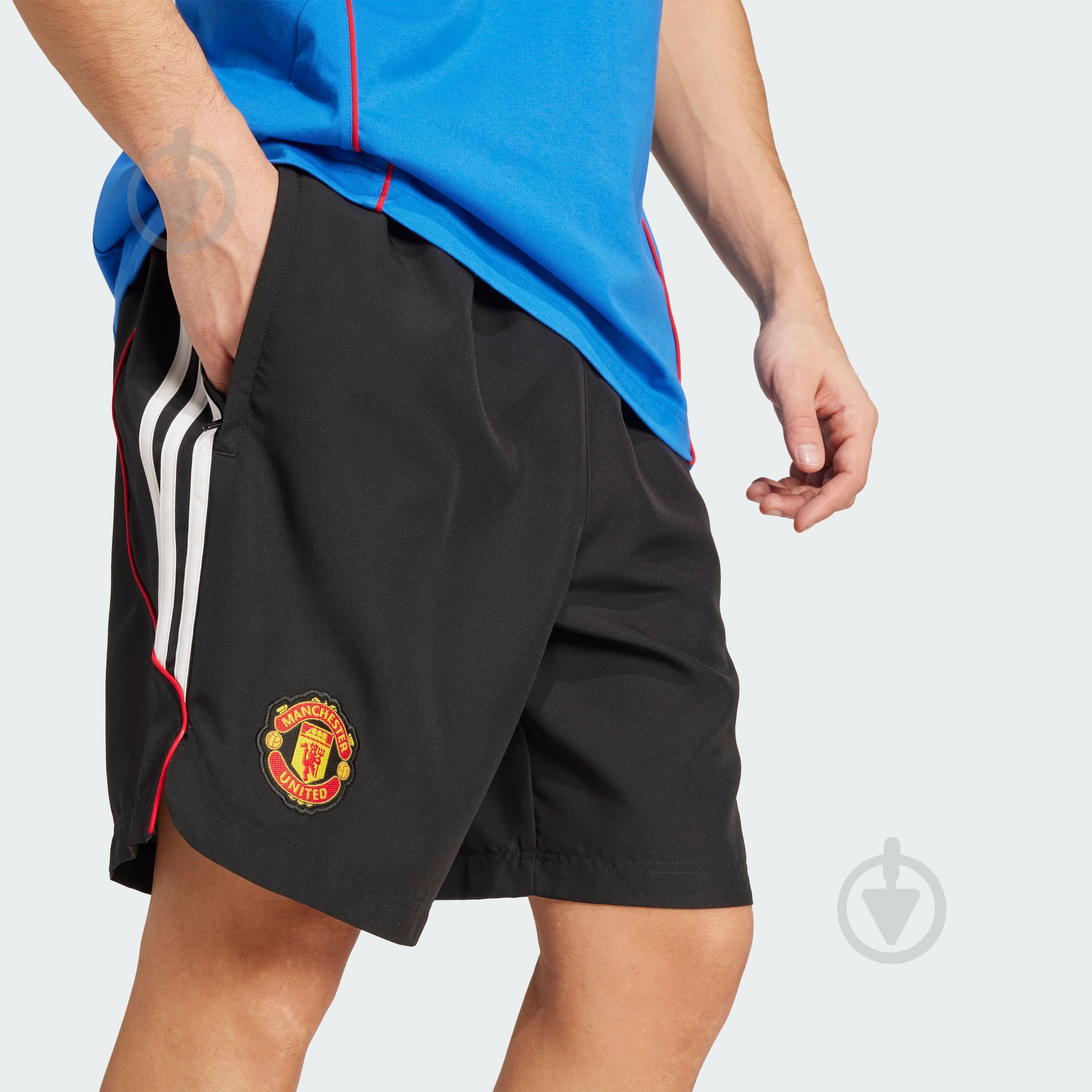 Шорти Adidas MUFC UBP SHO JF0369 р. L чорний - фото 4 Шорти Adidas MUFC UBP SHO JF0369 р. L чорний - фото 4