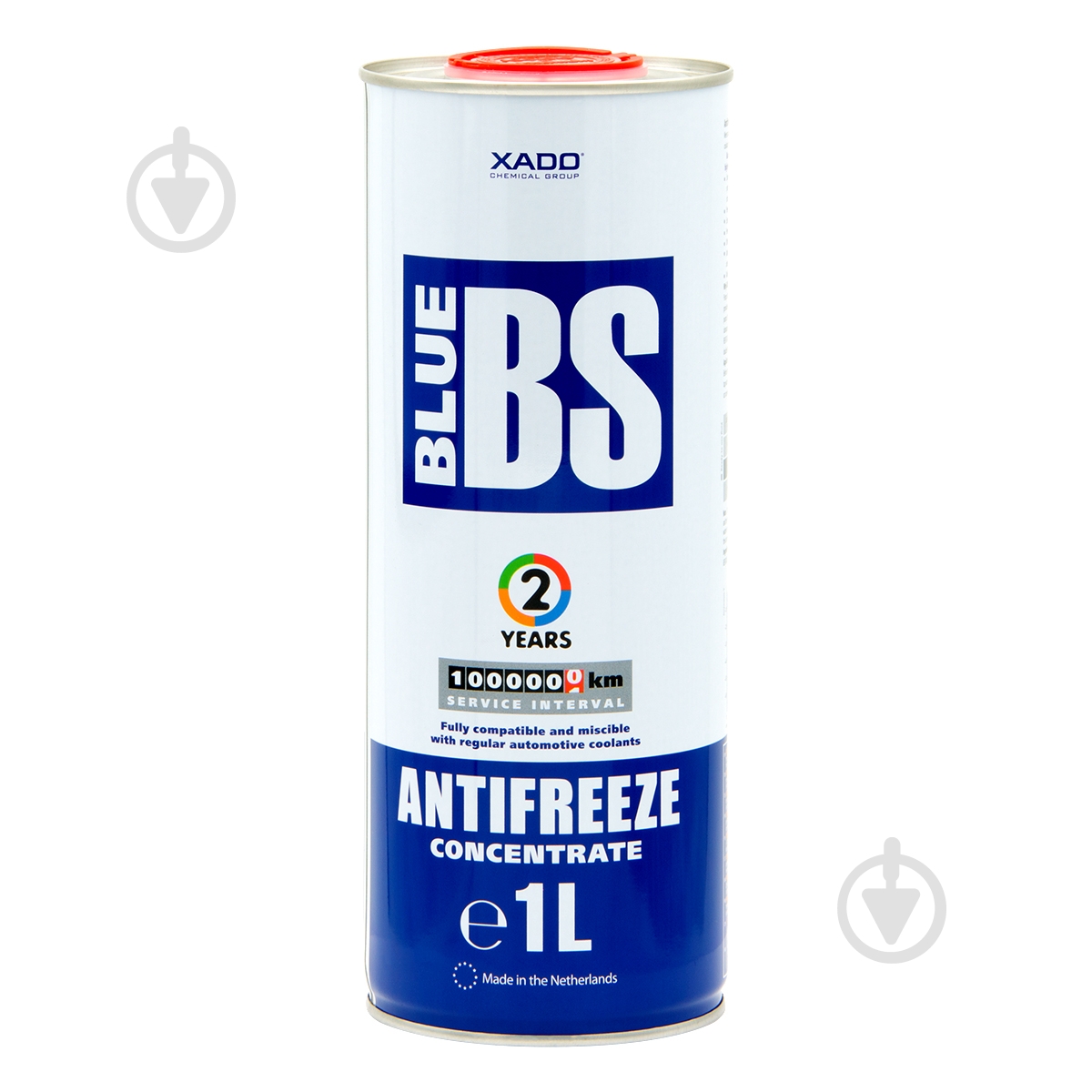 Антифриз XADO BS до - 64°С концентрат 1 л синий (XA 50002_) - фото 1