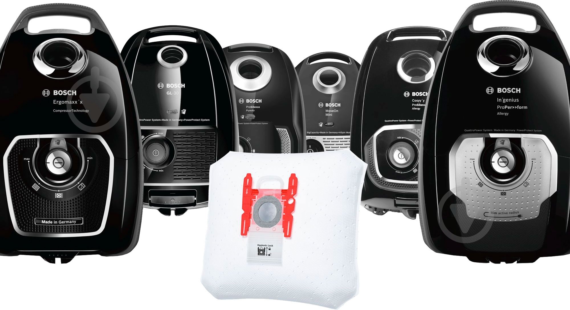 Набор пылесборников Bosch BBZ41FGALL - фото 5 Набор пылесборников Bosch BBZ41FGALL - фото 5