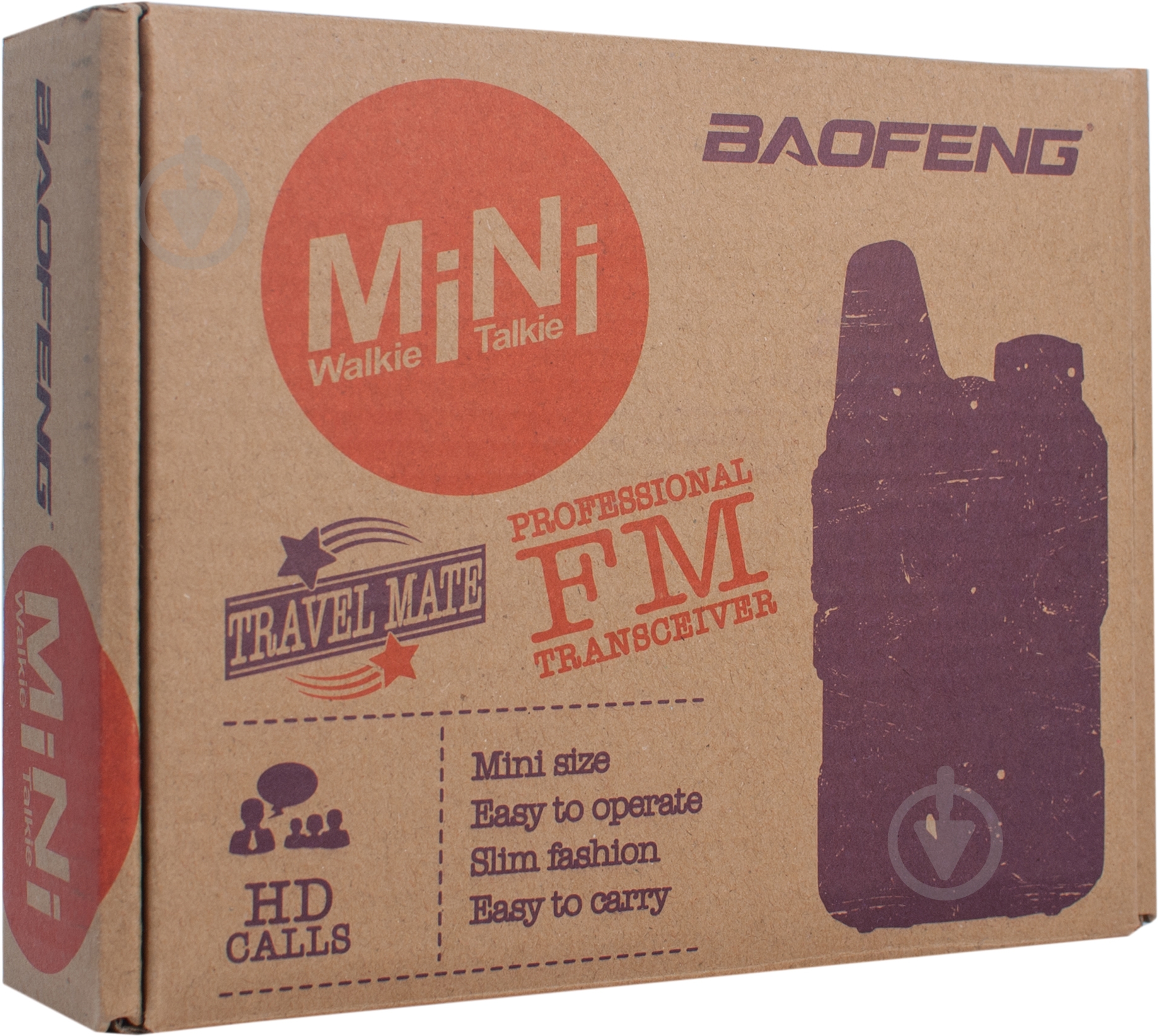 Рация Baofeng BF-T1 PMR - фото 8