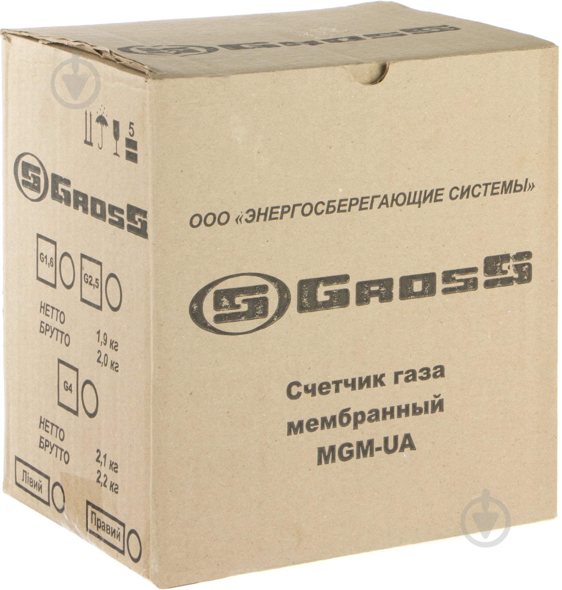 Счетчик газа Gross GAS MGM-UA G 4,0 - фото 3 Счетчик газа Gross GAS MGM-UA G 4,0 - фото 3
