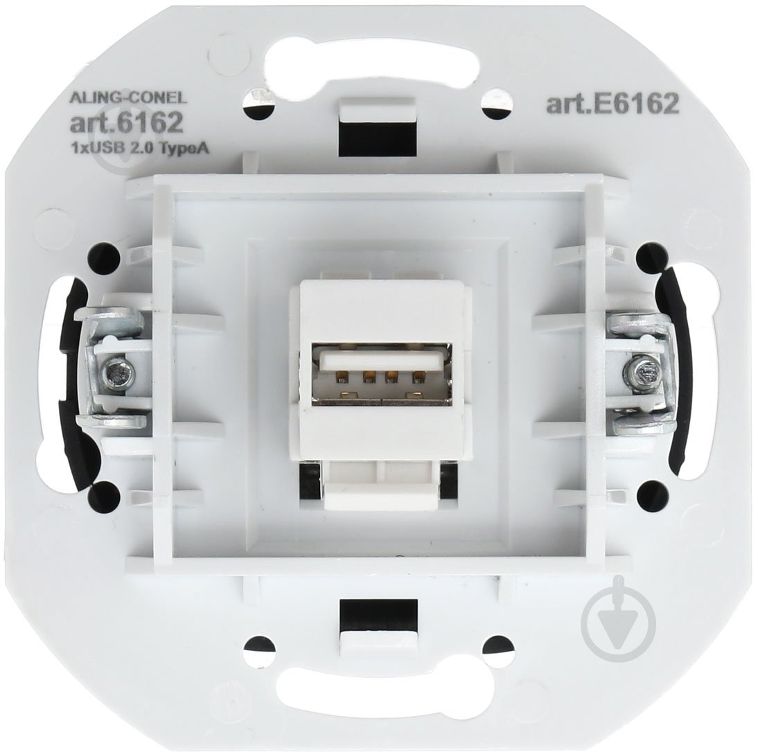 Розетка USB Aling-Conel Eon черный E6162.E1 - фото 3