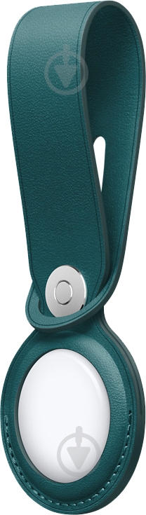 Чехол-брелок Apple AirTag Leather Loop - Forest Green (MM013ZM/A) - фото 2