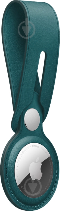 Чехол-брелок Apple AirTag Leather Loop - Forest Green (MM013ZM/A) - фото 3