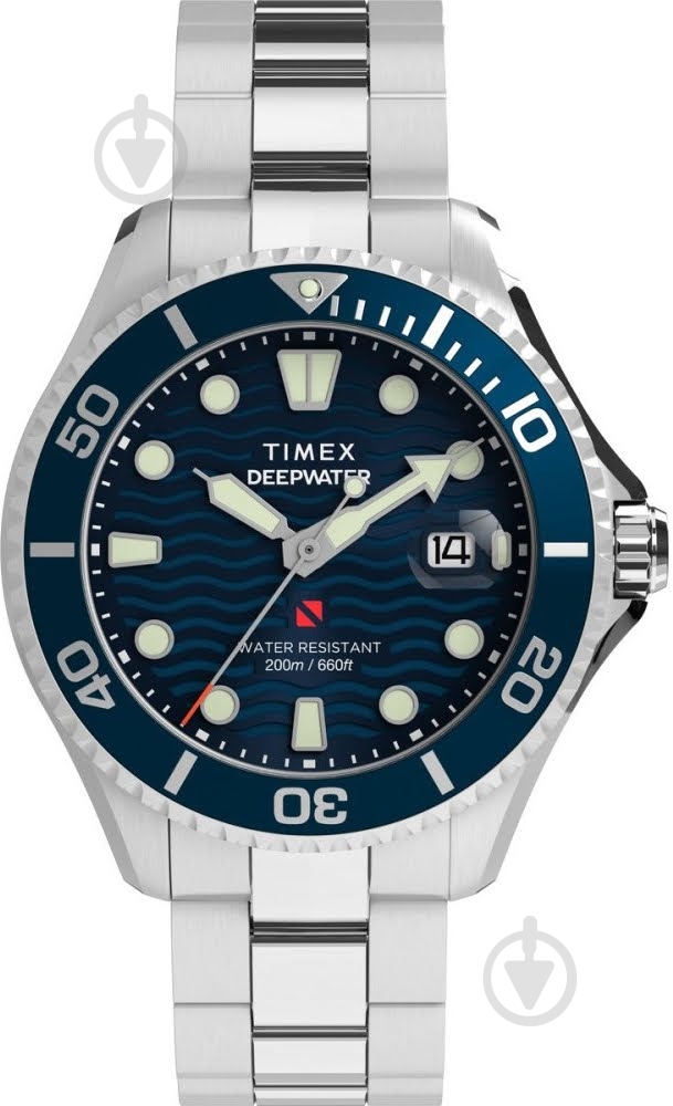 Наручний годинник Deep Water Timex silver (Tx2w81900) - фото 1