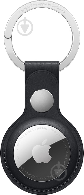 Брелок Apple AirTag Leather Key Ring Midnight (MMF93ZM/A) - фото 1 Брелок Apple AirTag Leather Key Ring Midnight (MMF93ZM/A) - фото 1