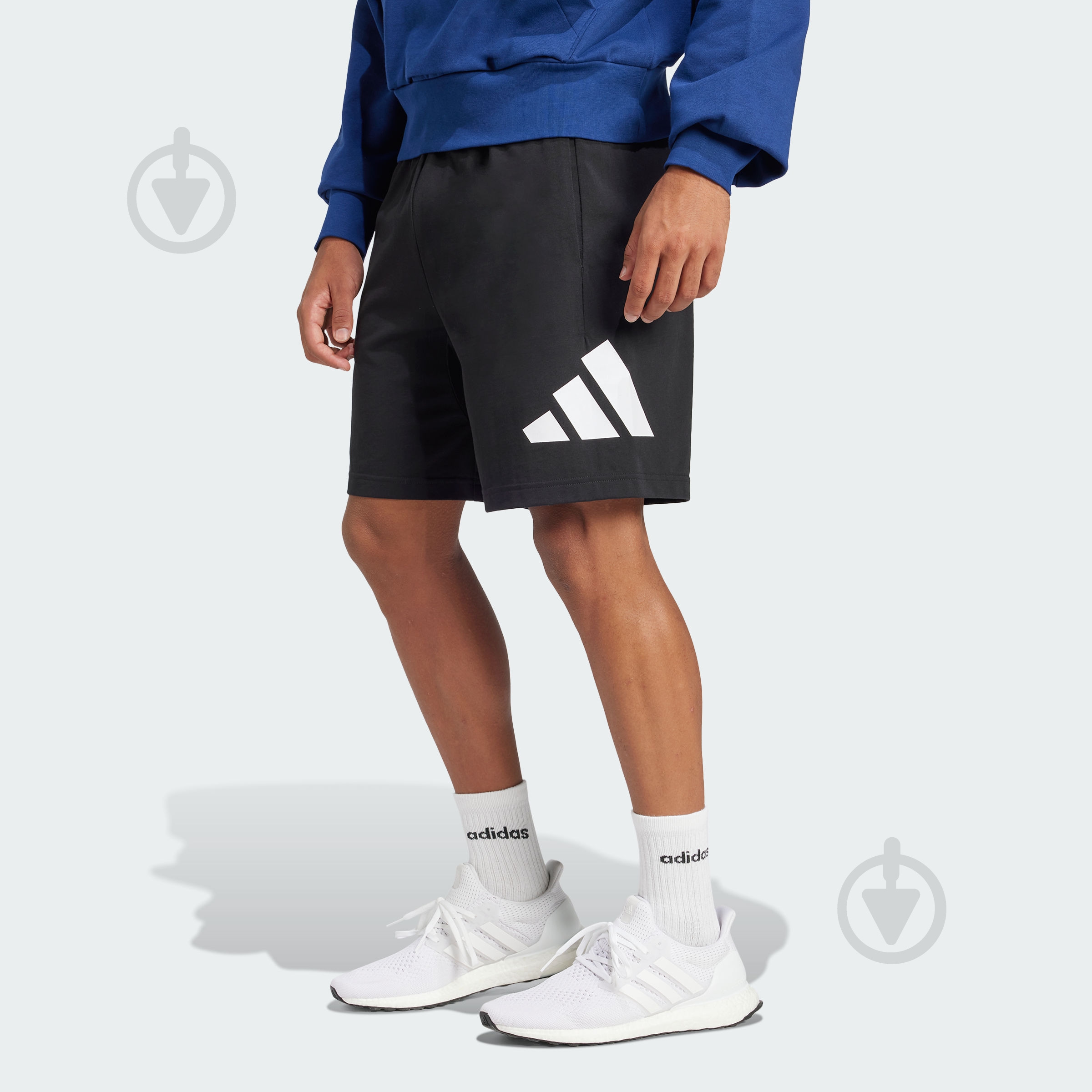 Шорты Adidas M BL SJ SHO IS6909 р. M черный - фото 1 Шорты Adidas M BL SJ SHO IS6909 р. M черный - фото 1