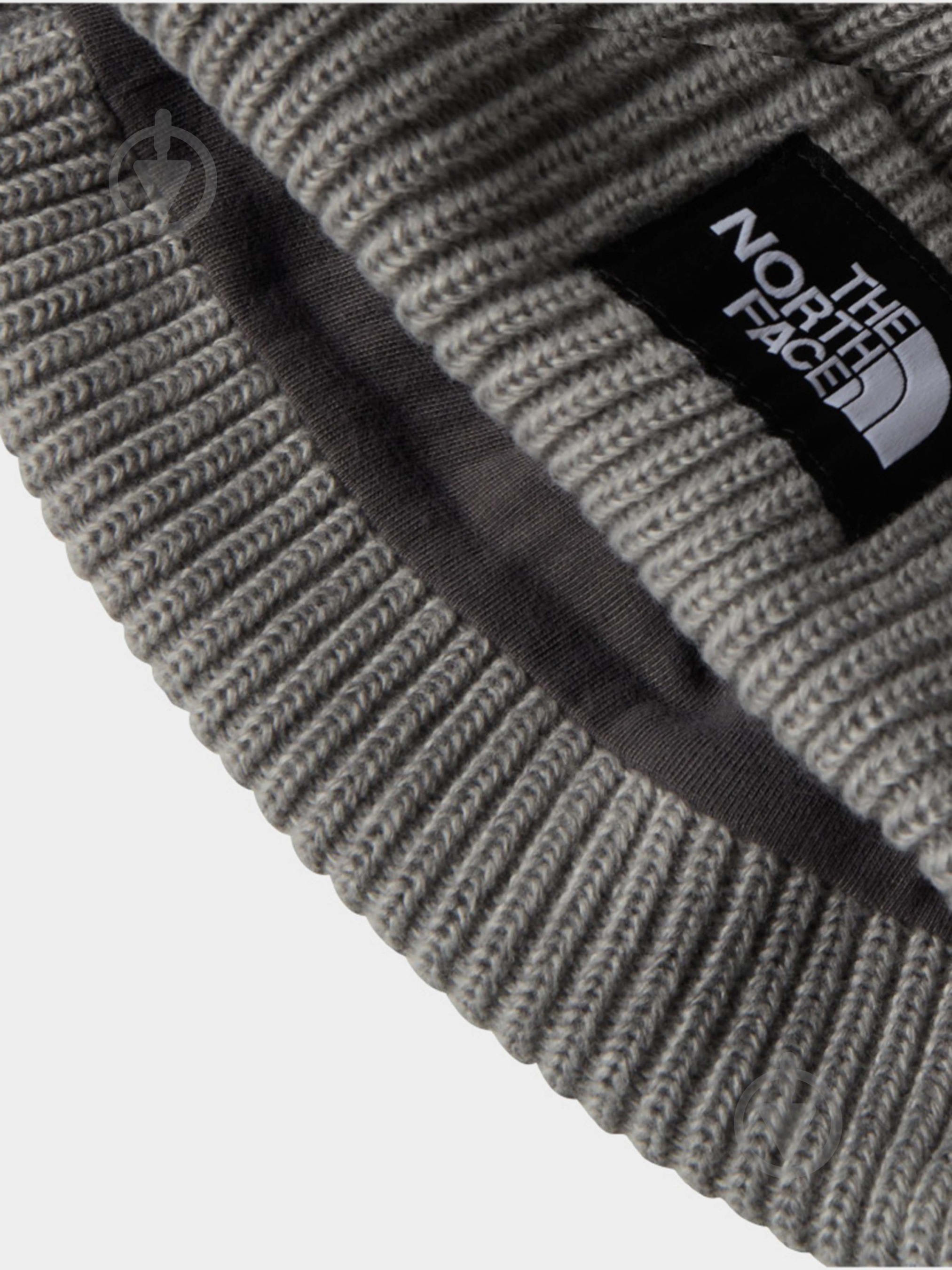 Шапка THE NORTH FACE SALTY LINED BEANIE NF0A8CGZDYX1 р.os сірий - фото 3