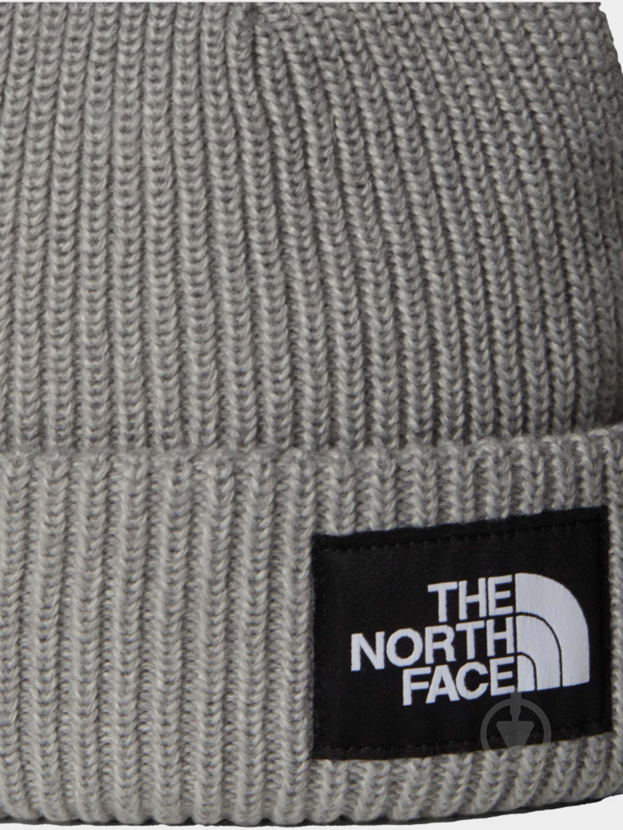 Шапка THE NORTH FACE SALTY LINED BEANIE NF0A8CGZDYX1 р.os сірий - фото 2