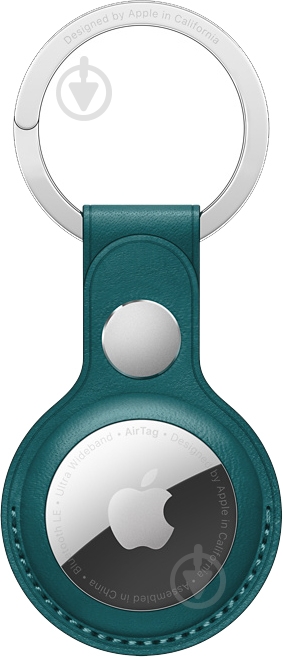 Брелок Apple AirTag Leather Key Forest Green (MM073ZM/A) - фото 1