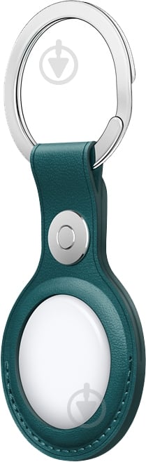 Брелок Apple AirTag Leather Key Forest Green (MM073ZM/A) - фото 2