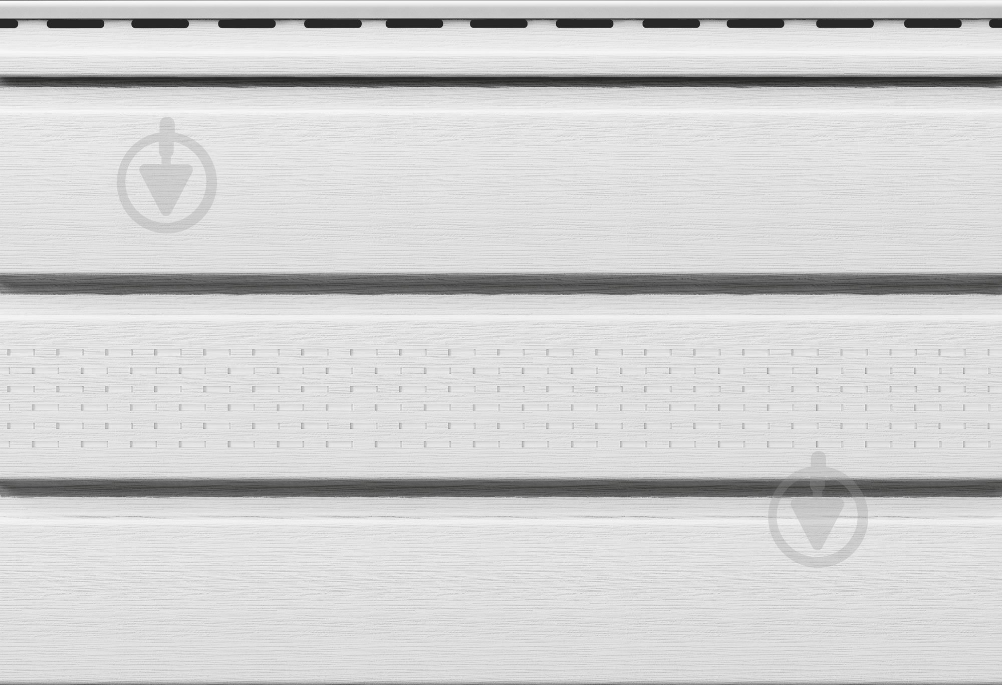 Панель-софіт VOX перфорована 3х0,3 м 0,9 кв.м білий SV-07 - фото 1 Панель-софіт VOX перфорована 3х0,3 м 0,9 кв.м білий SV-07 - фото 1