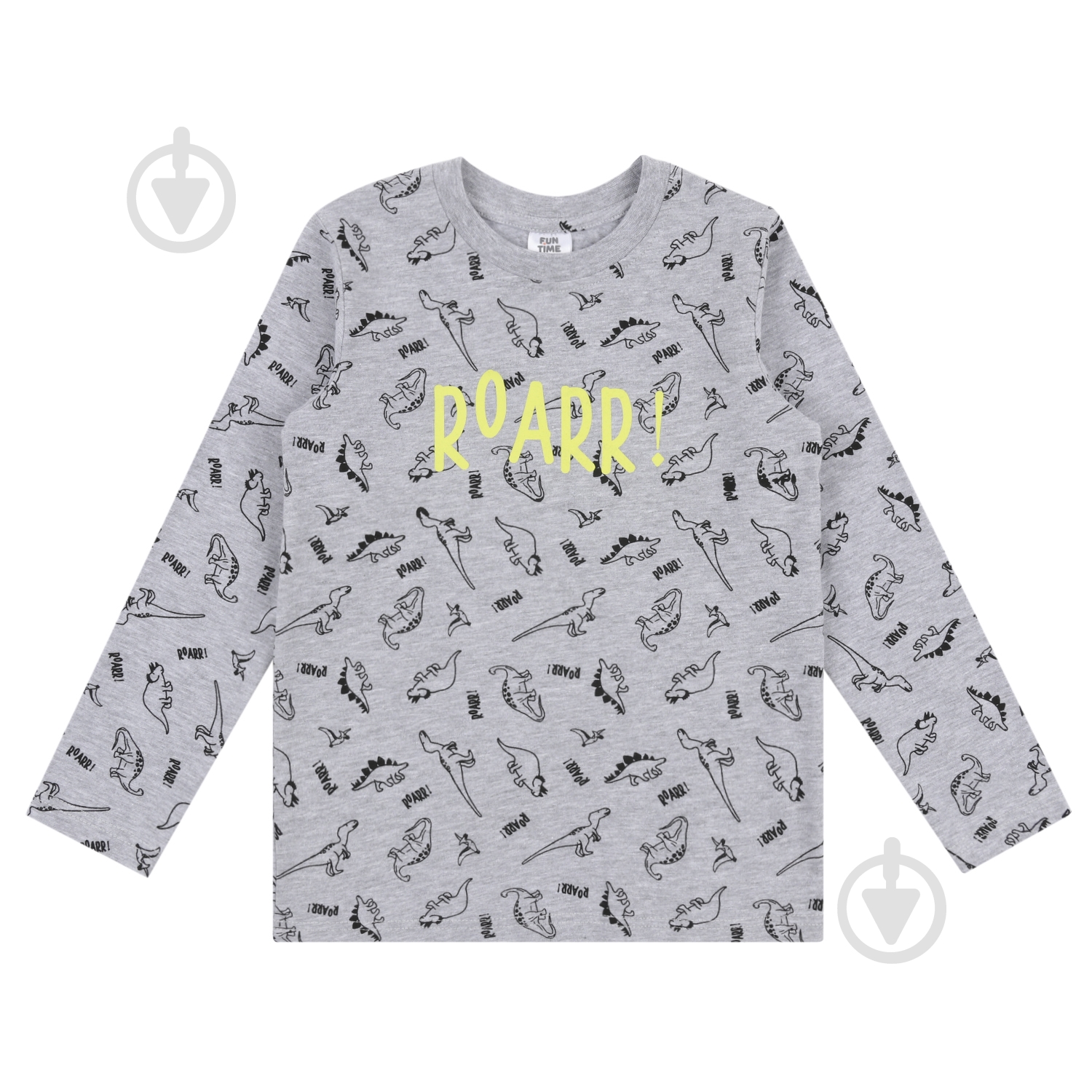 Джемпер для мальчика Funtime р.104 серый с принтом - фото 4