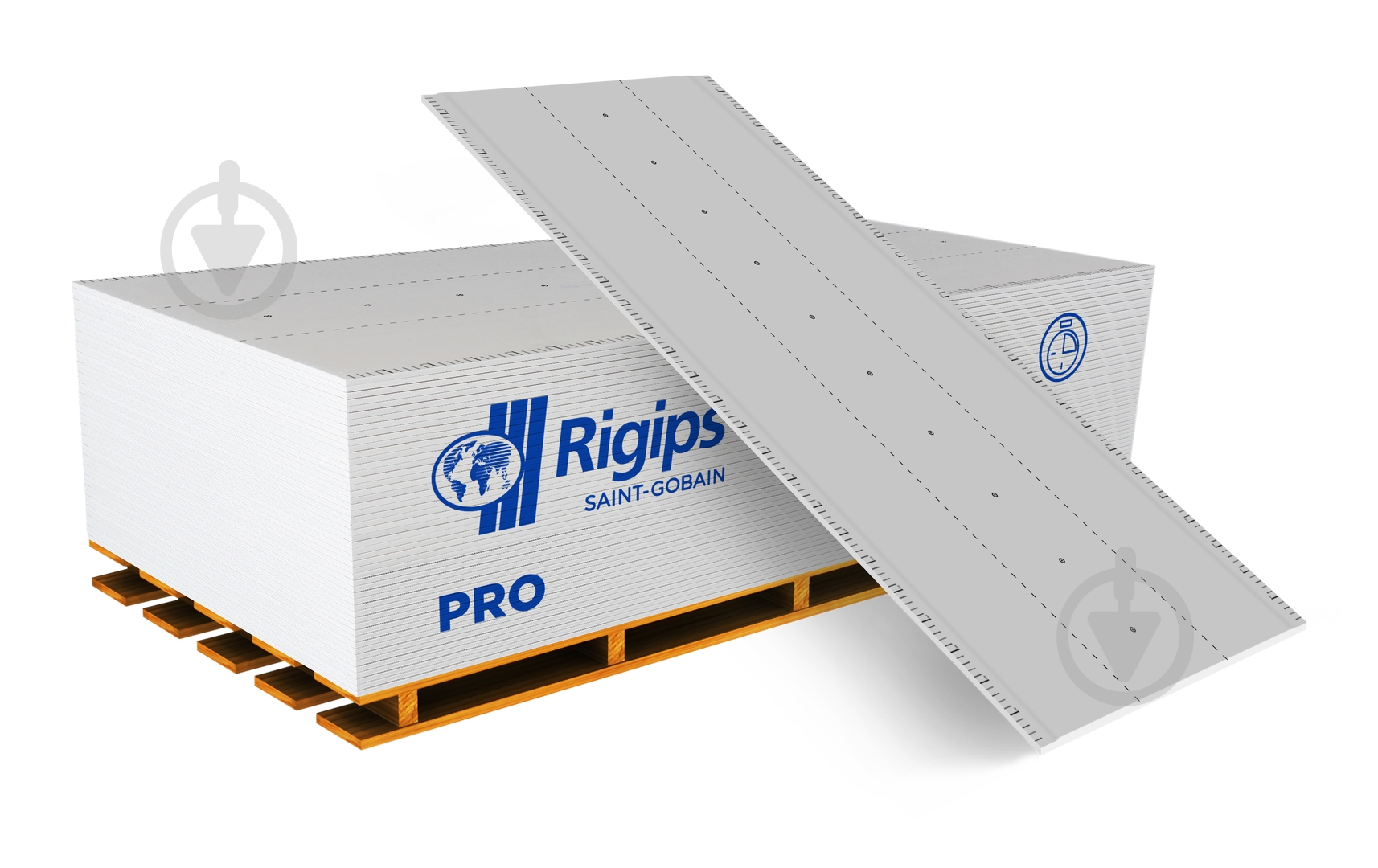 Гипсокартон обыкновенный Rigips PRO тип A 2000х1200х9,5 мм (2,4 кв.м) - фото 3