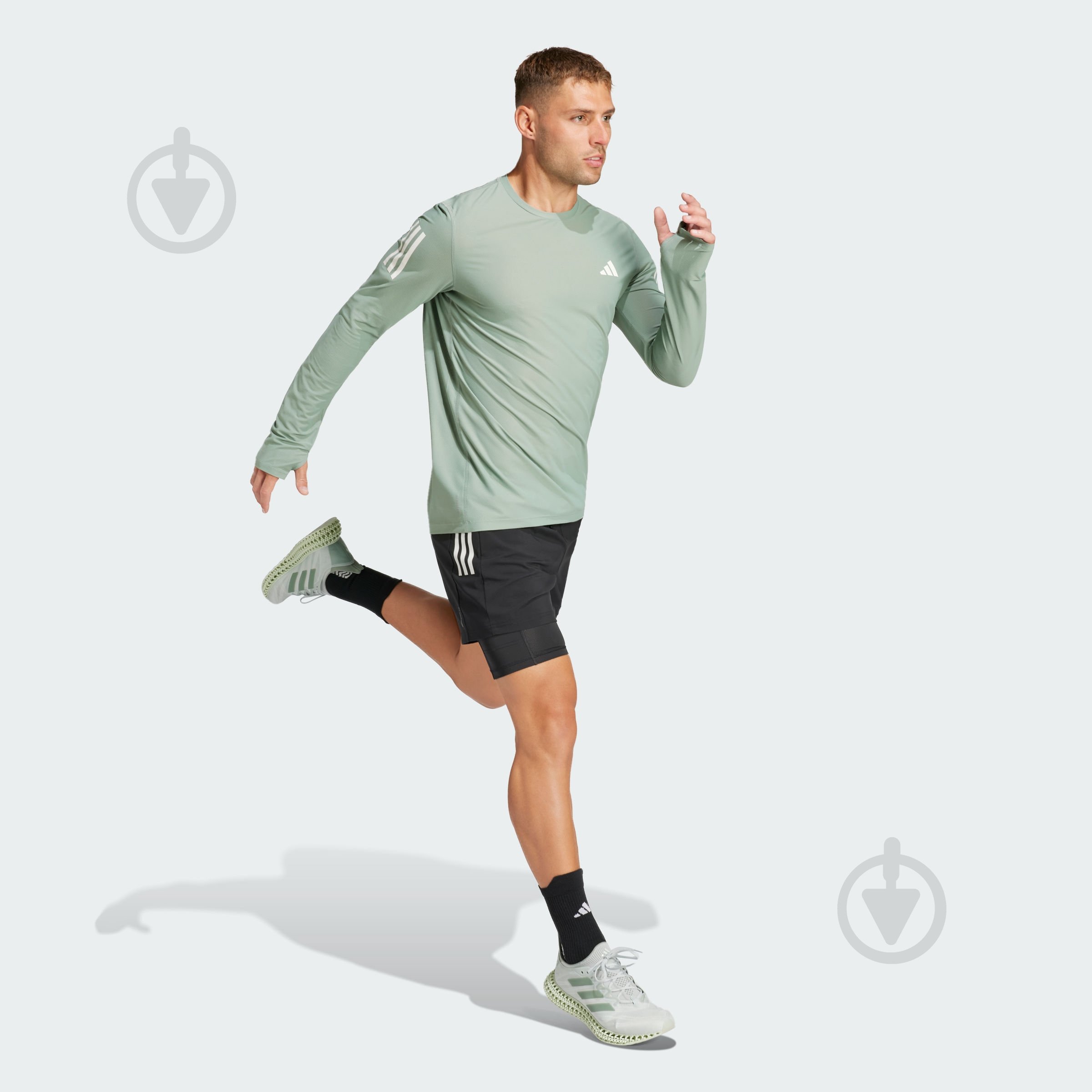 Шорты Adidas OTR B S 2in1 M JM5400 р. M черный - фото 5