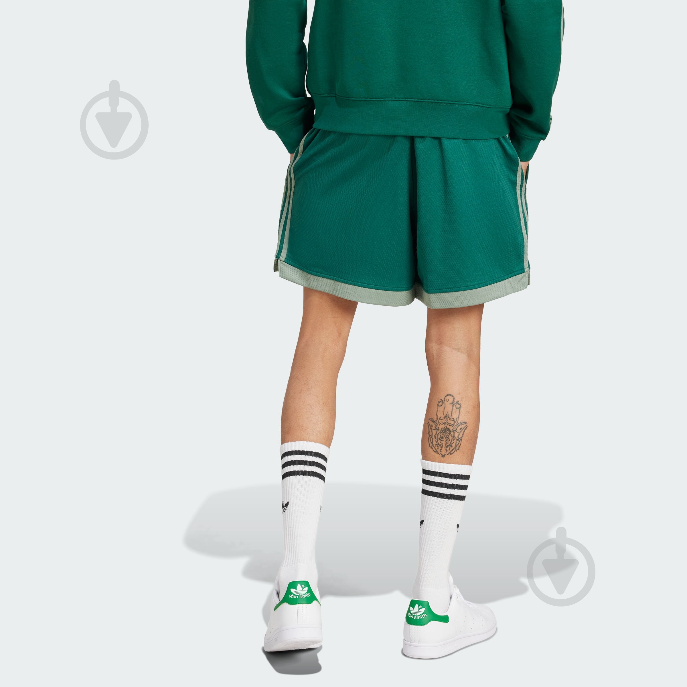 Шорты Adidas Mockeylet short JP1101 р. S зеленый - фото 2