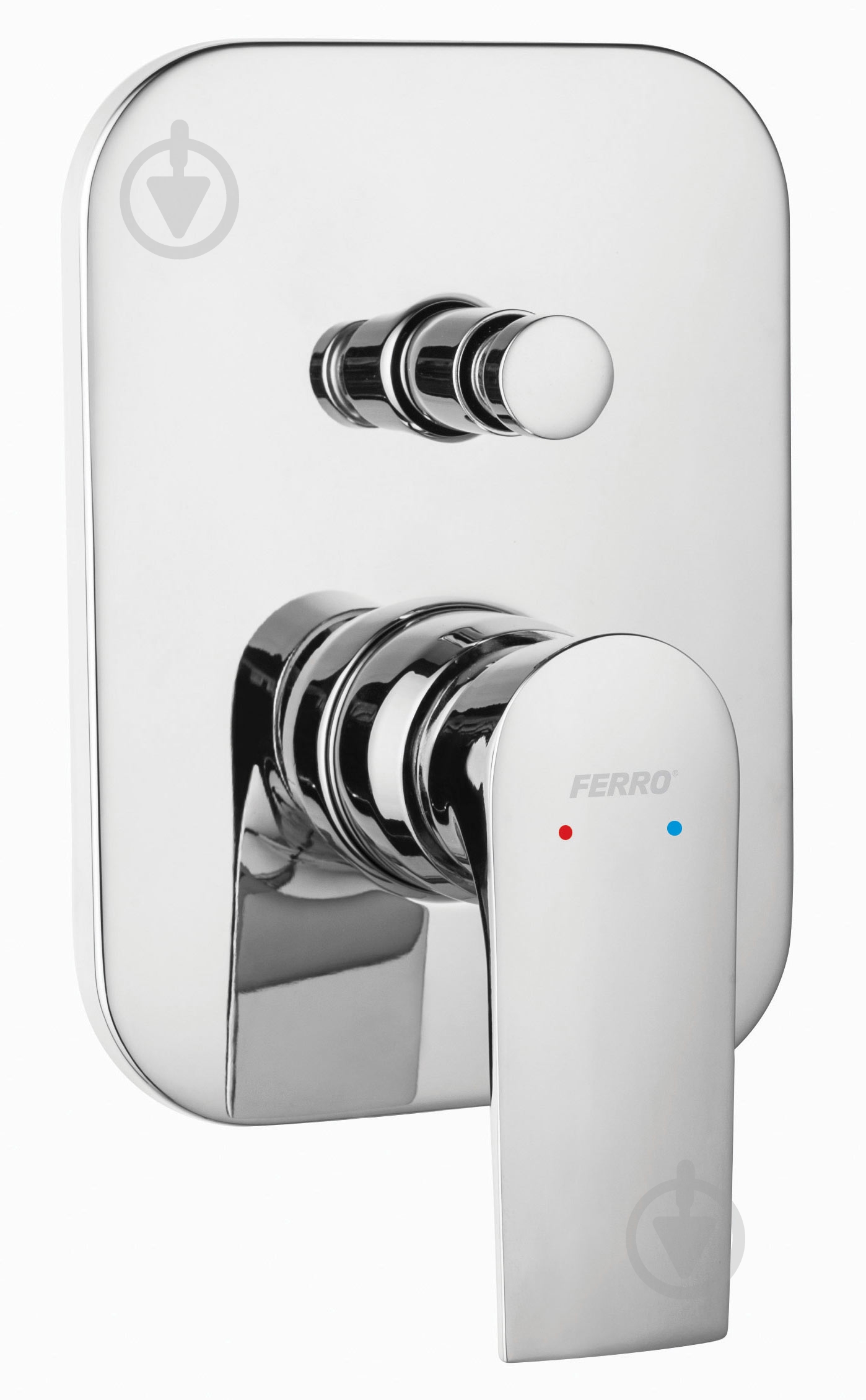 Смеситель для ванны Ferro Algeo Square BAQ7P - фото 1