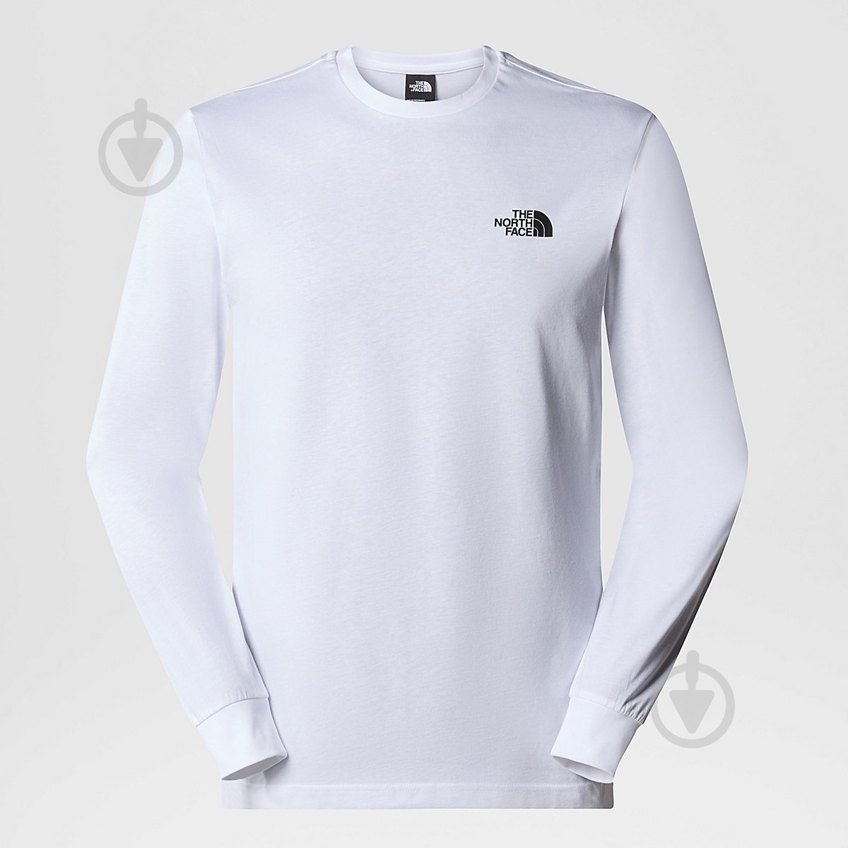 Футболка THE NORTH FACE M L/S BOX NSE TEE NF0A87NNFN41 р.L білий - фото 3 Футболка THE NORTH FACE M L/S BOX NSE TEE NF0A87NNFN41 р.L білий - фото 3