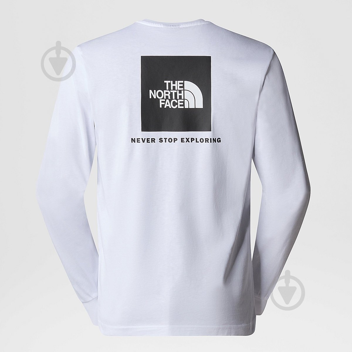 Футболка THE NORTH FACE M L/S BOX NSE TEE NF0A87NNFN41 р.L білий - фото 4 Футболка THE NORTH FACE M L/S BOX NSE TEE NF0A87NNFN41 р.L білий - фото 4