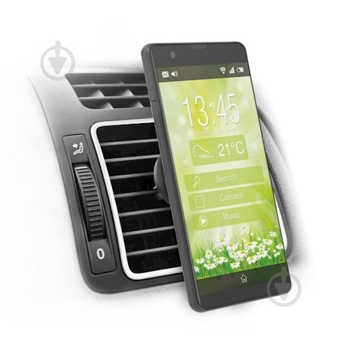 Автодержатель Defender черный - фото 1