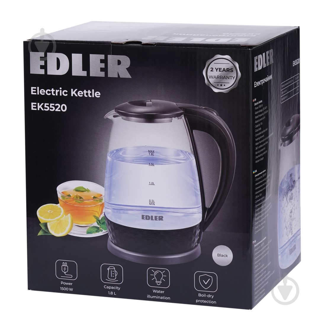 Электрочайник EDLER EK5520 - фото 6