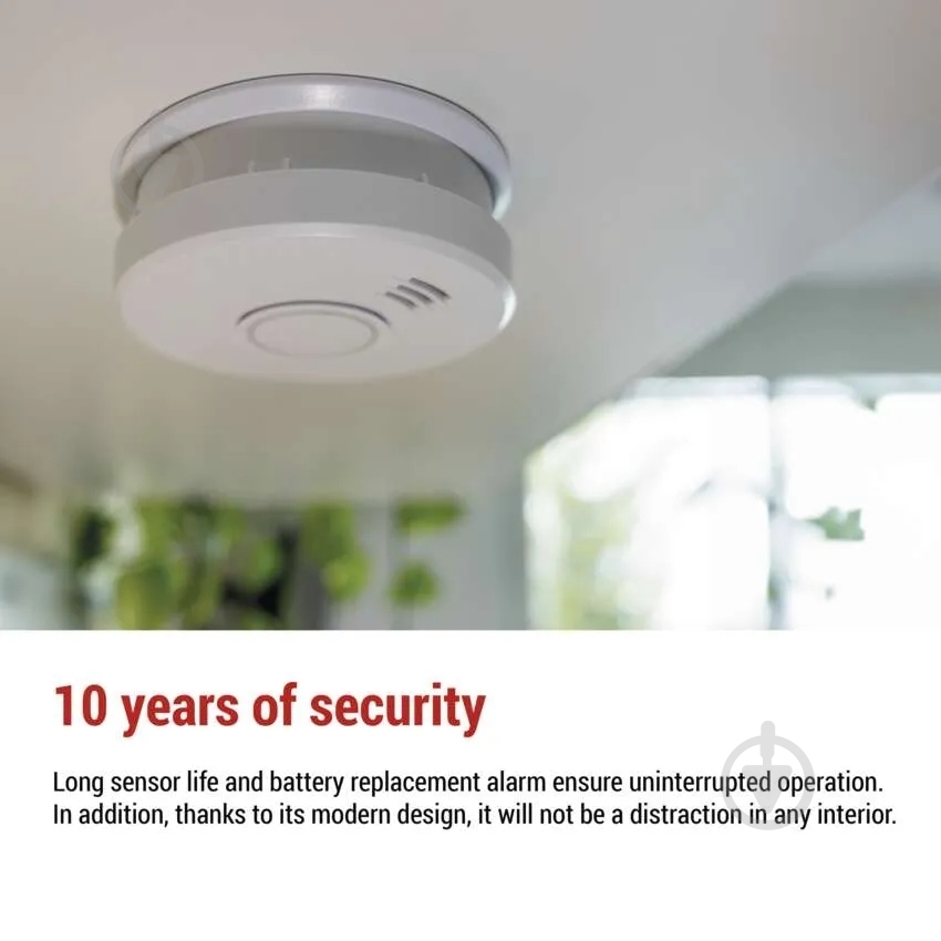 Датчик дыма Emos P56503X - фото 4