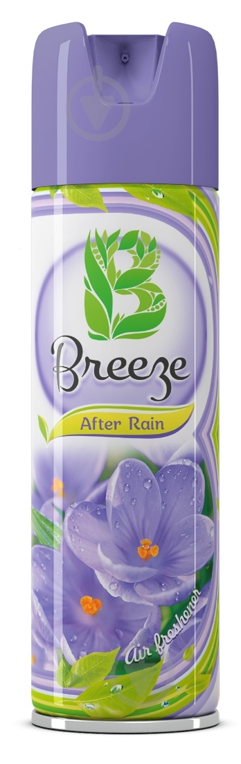 Освіжувач повітря BREEZE Після дощу BR001 300 мл - фото 1 Освіжувач повітря BREEZE Після дощу BR001 300 мл - фото 1