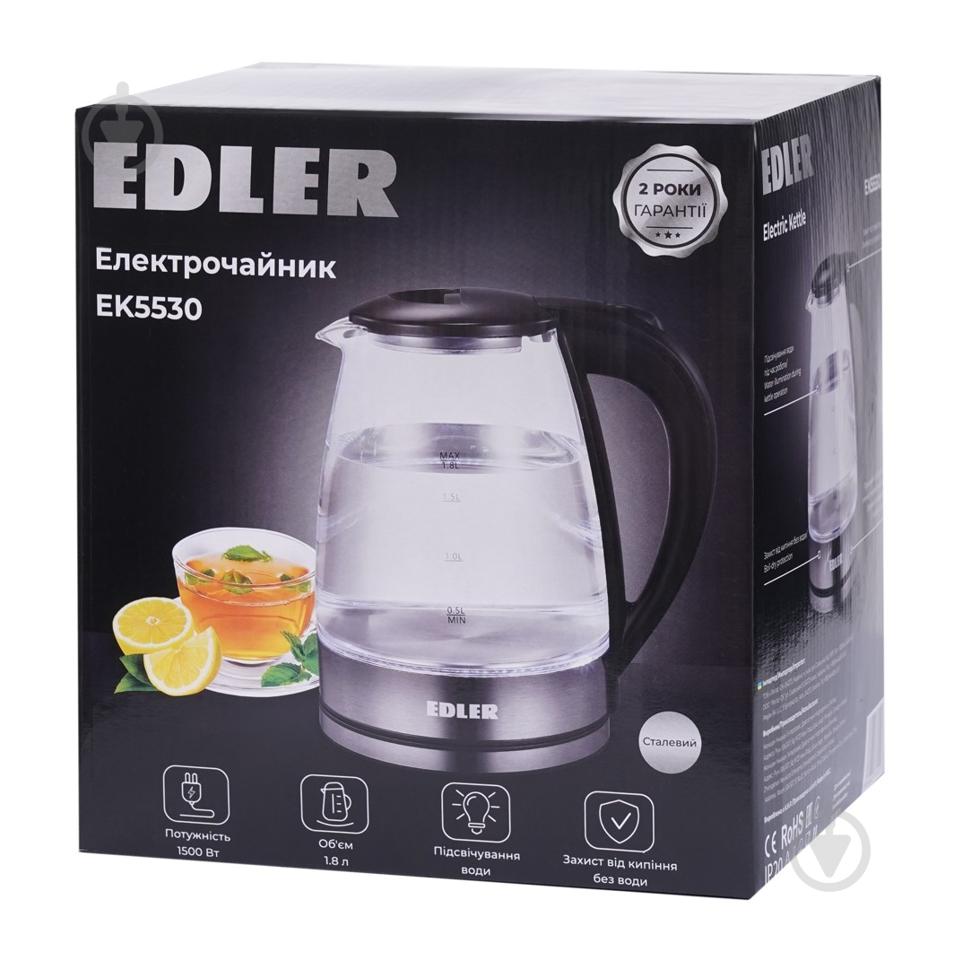 Электрочайник EDLER EK5530 - фото 8