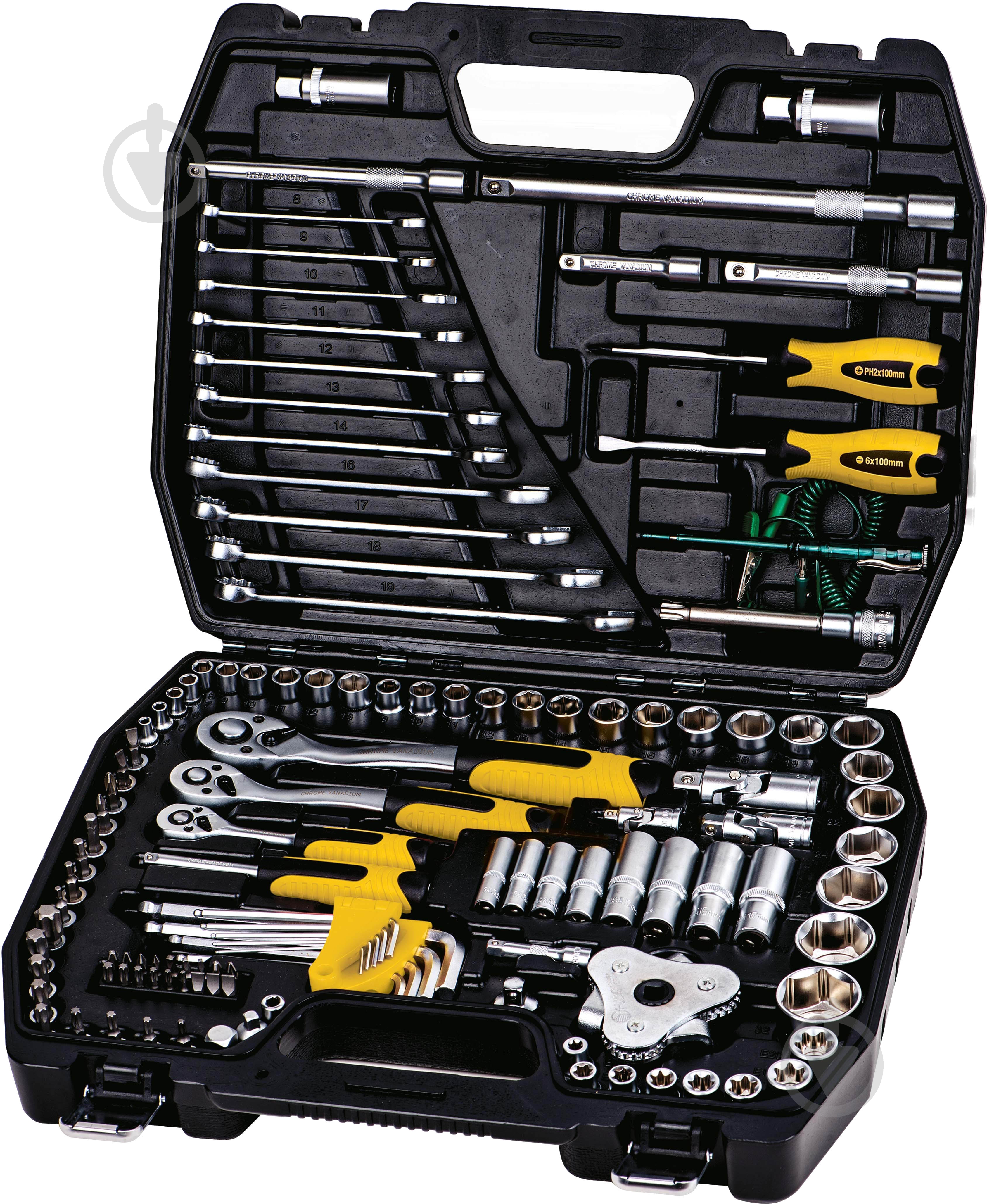 Набор головок MASTER TOOL 121 шт. 78-5121 - фото 1