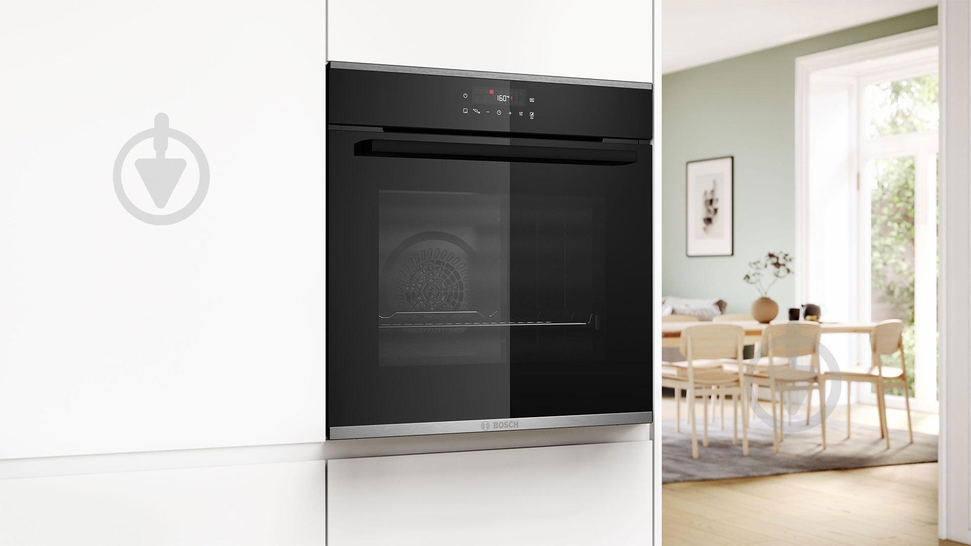 Духова шафа Bosch електрична вбудована HBG272EB3 - фото 6