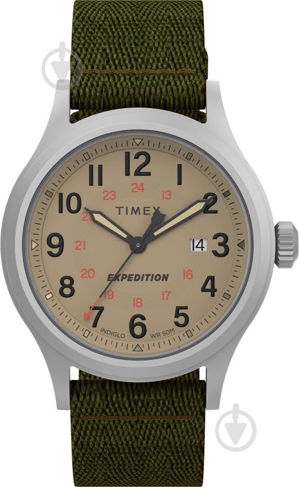 Наручные часы Expedition Timex silver (Tx2v65800) - фото 1 Наручные часы Expedition Timex silver (Tx2v65800) - фото 1