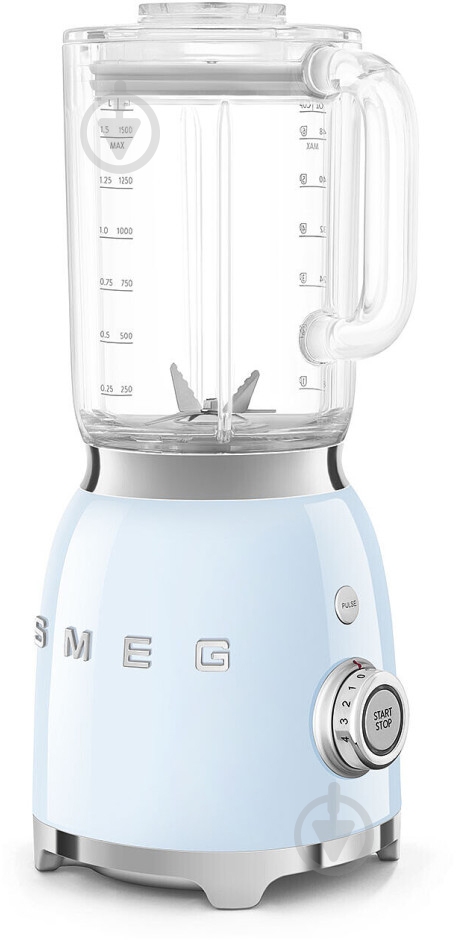 Блендер стационарный Smeg BLF03PBEU пастельно-голубой - фото 1