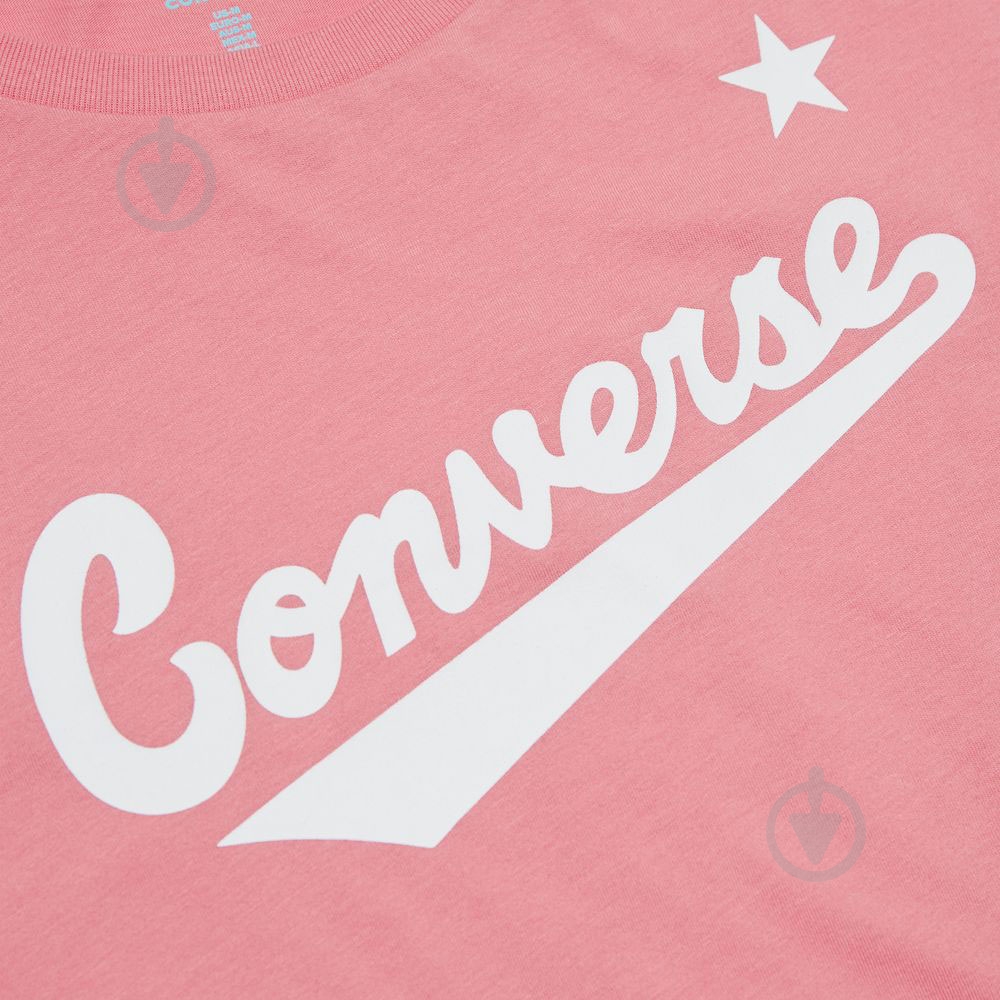Футболка Converse 10017054-651 р.S рожевий - фото 4