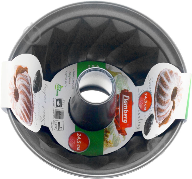 Форма для кекса Flamberg 24,5x10,5 см CB00249 - фото 2