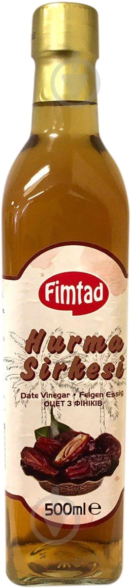 Уксус ТМ FIMTAD Финиковый 500 мл - фото 1