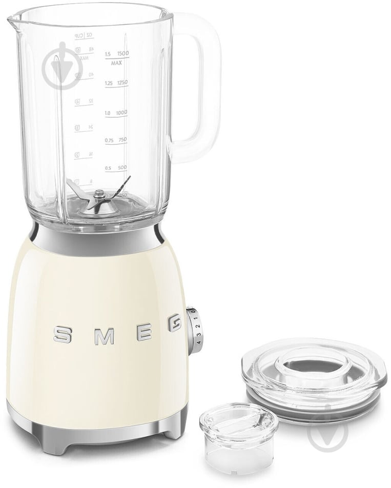 Блендер стационарный Smeg BLF03CREU кремовый - фото 5