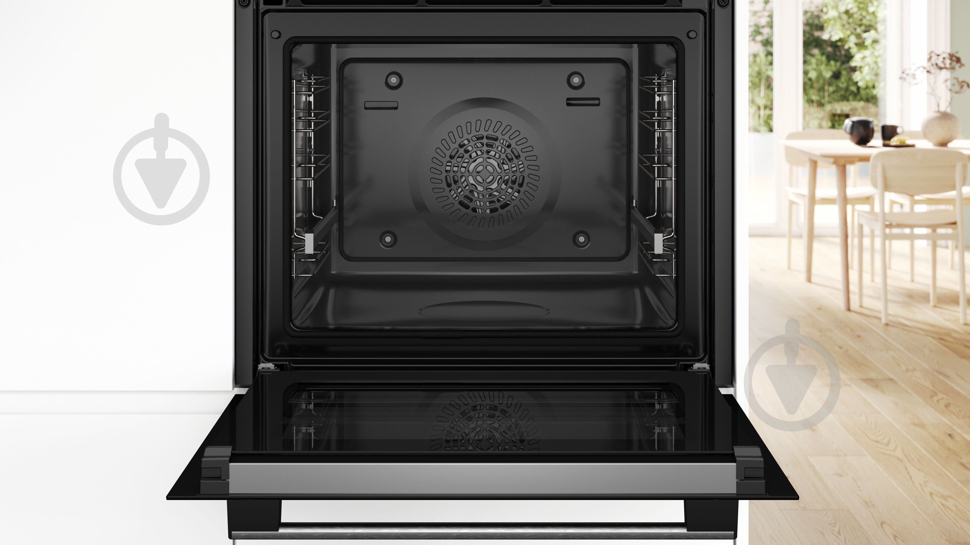 Духова шафа Bosch електрична вбудована HBG572ES3 - фото 3