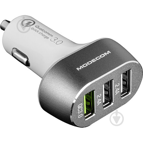 Автомобильное зарядное устройство Modecom MC-CU3-05 - фото 1