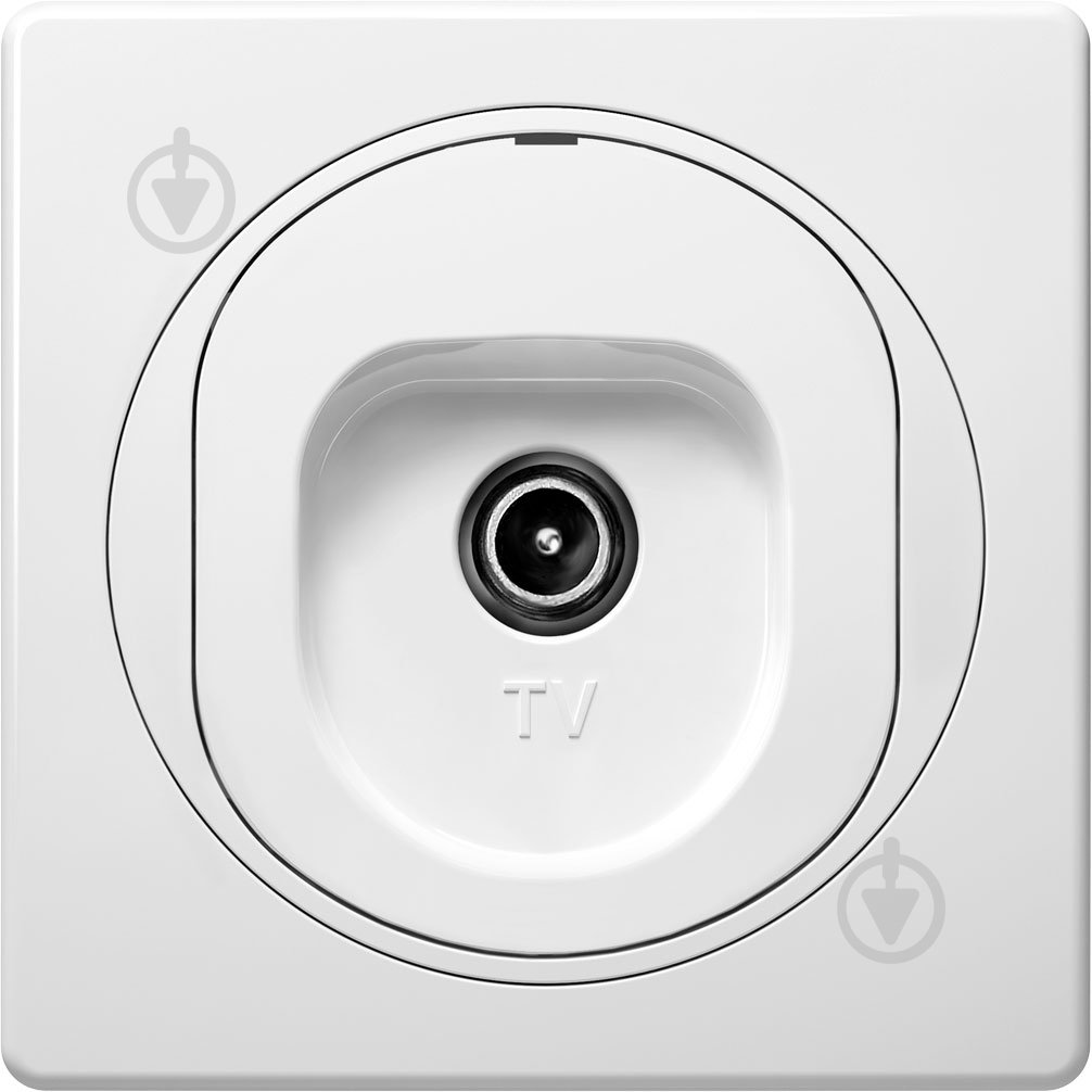 Розетка TV оконечная Aling-Conel Eon IP20 белый E612I.0 - фото 1