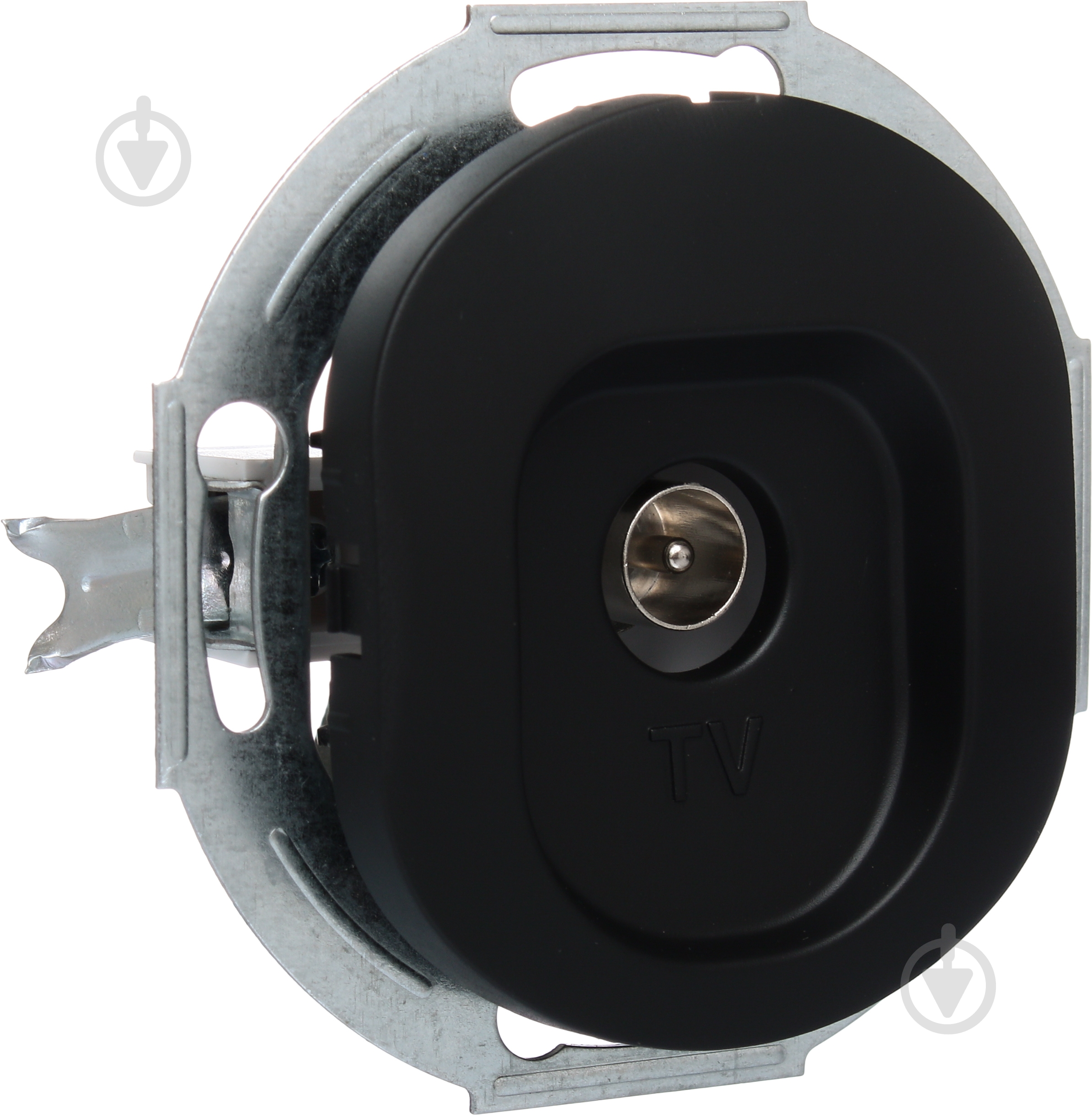 Розетка TV оконечная Aling-Conel Eon IP20 черный матовый E612I.E1 - фото 3