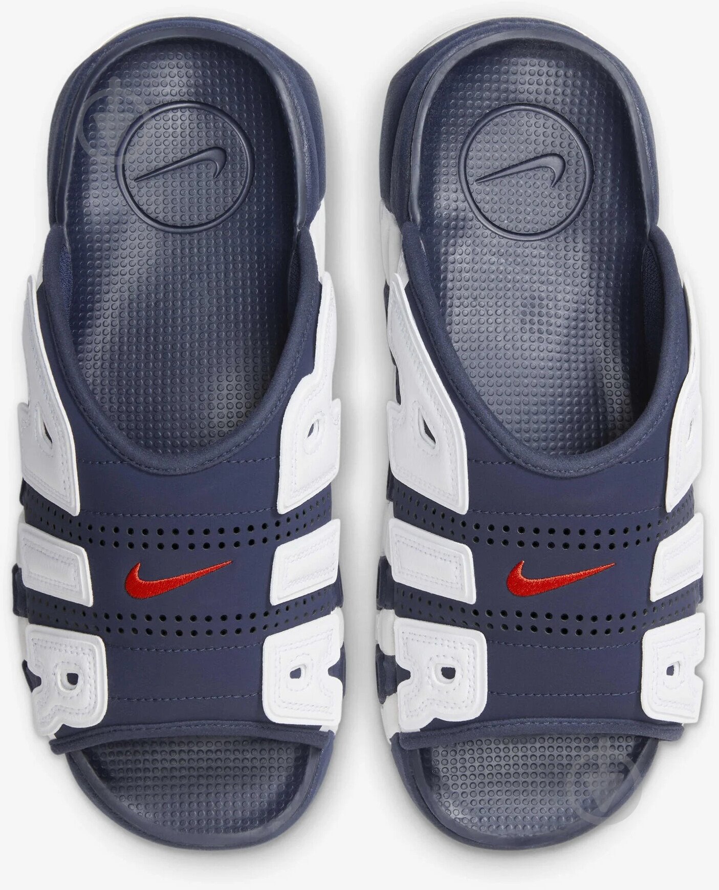 Шлепанцы Nike Nike Air More Uptempo FQ8699-400 р.46 синий - фото 4